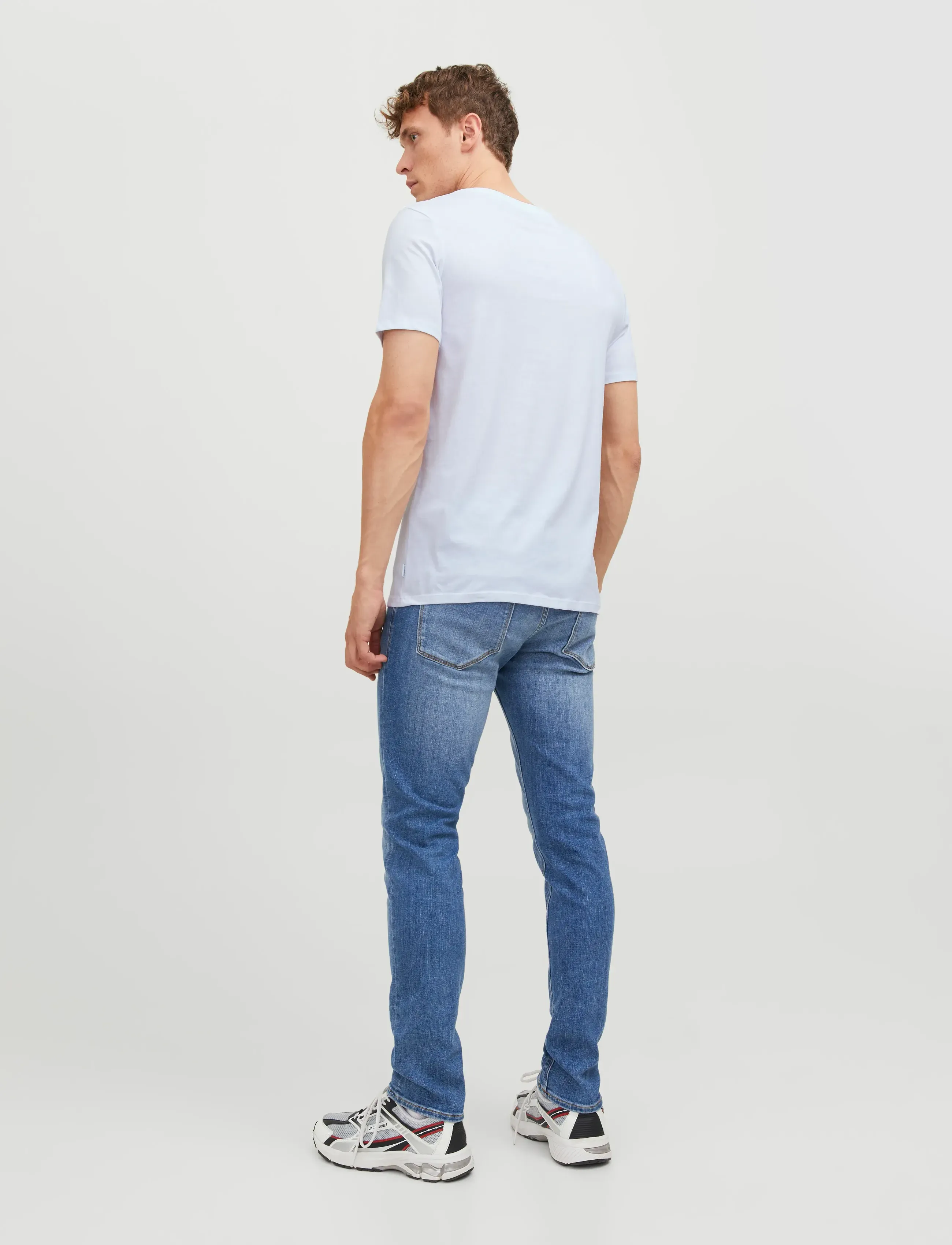 Jack & Jones - JACBASIC CREW NECK TEE SS 2 PACK NOOS - die niedrigsten preise - white - 3