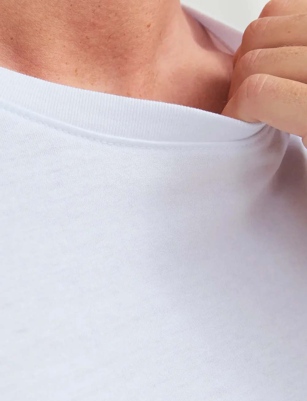 Jack & Jones - JACBASIC CREW NECK TEE SS 2 PACK NOOS - multipack t-shirts - white - 4