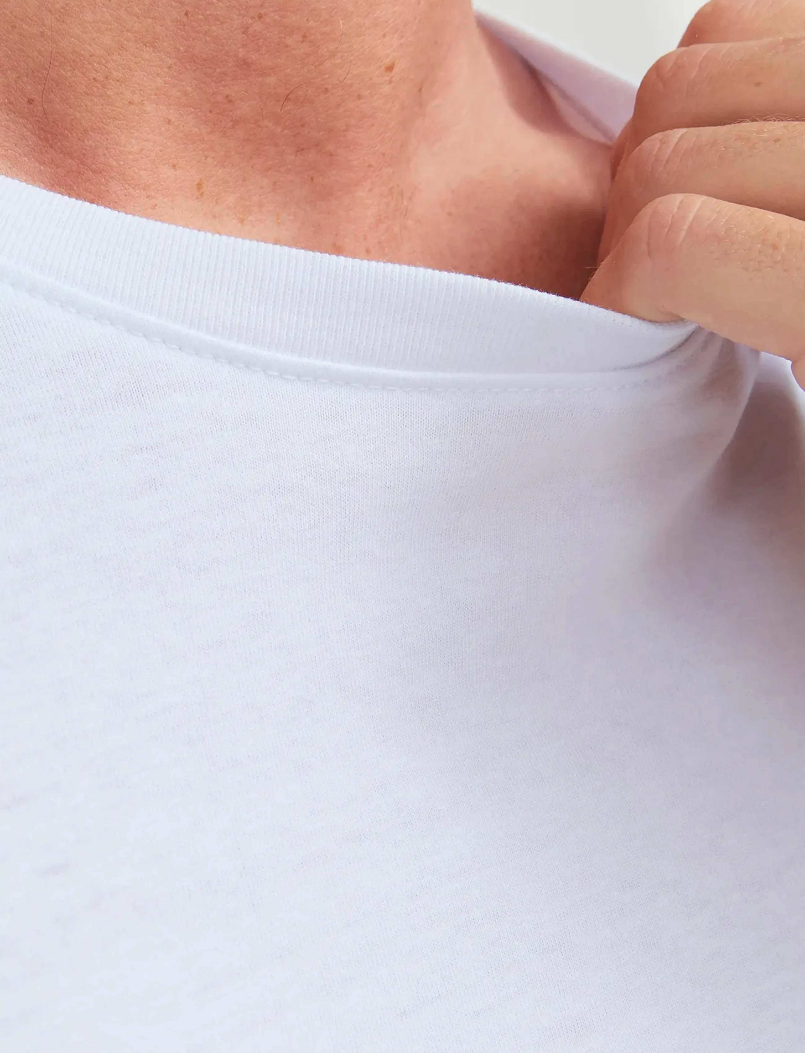 Jack & Jones - JACBASIC CREW NECK TEE SS 2 PACK NOOS - die niedrigsten preise - white - 4