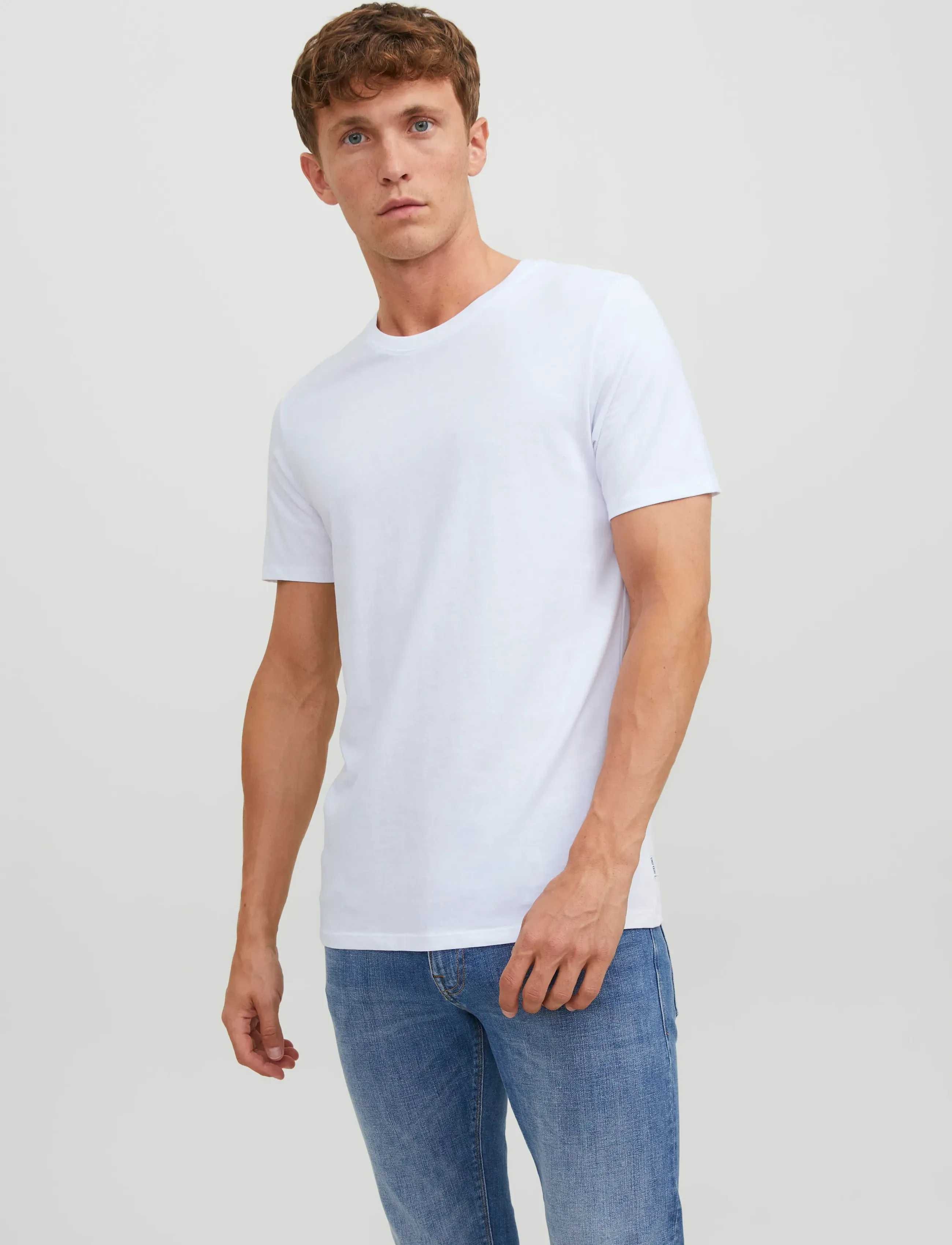Jack & Jones - JACBASIC CREW NECK TEE SS 2 PACK NOOS - die niedrigsten preise - white - 5