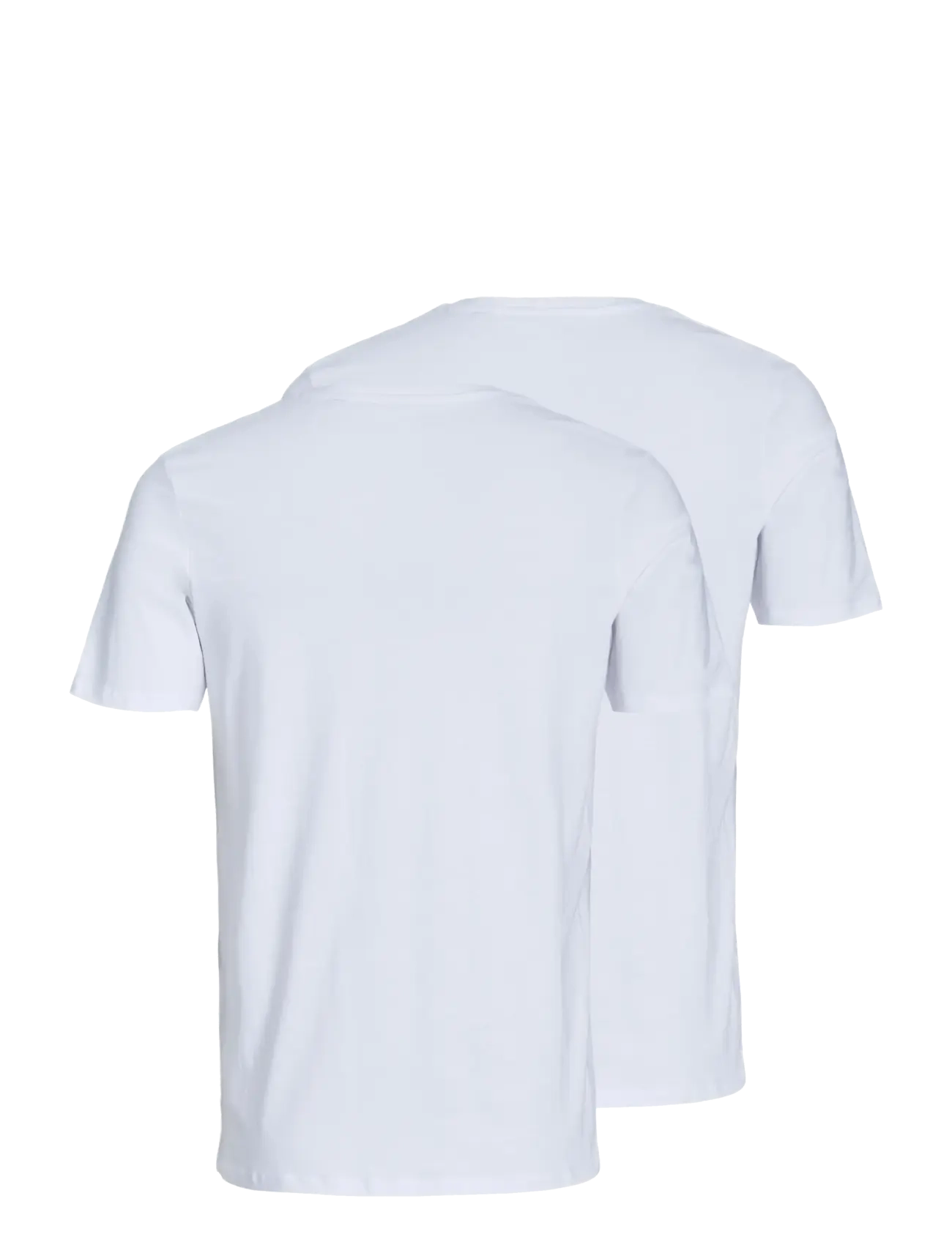 Jack & Jones - JACBASIC V-NECK TEE SS 2 PACK NOOS - white - 2