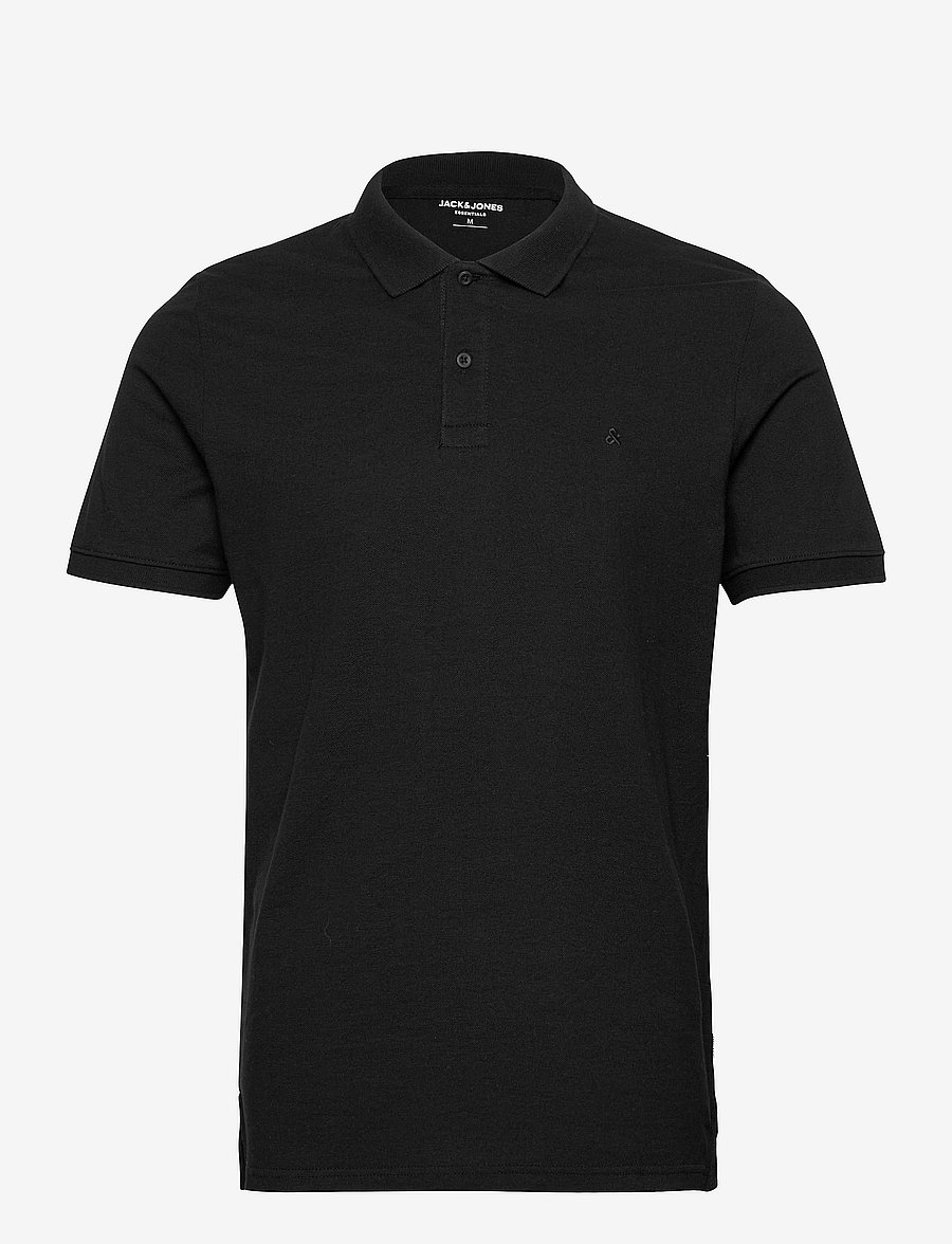 Jack & Jones - JJEBASIC POLO SS NOOS - lühikeste varrukatega polod - black - 1