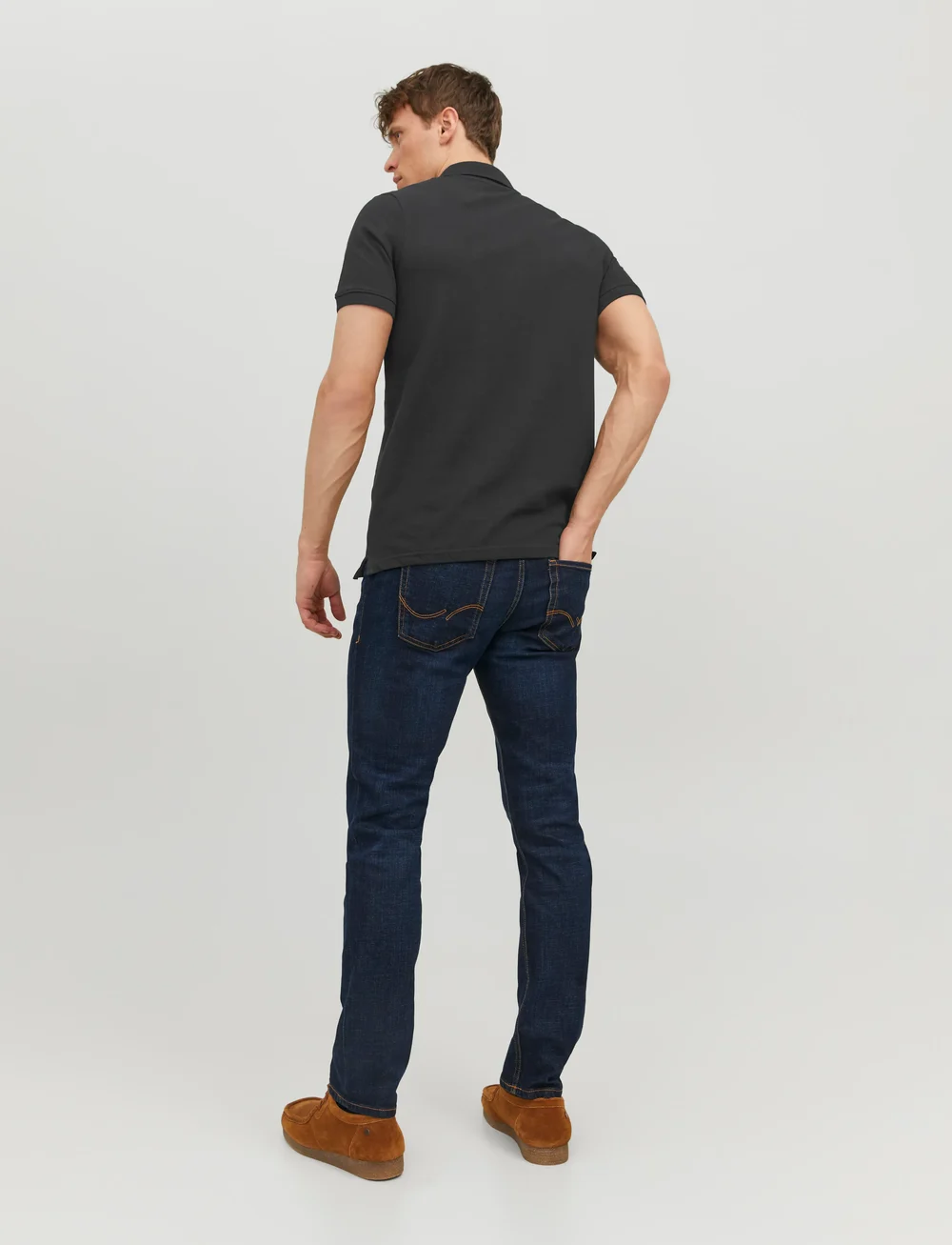 Jack & Jones - JJEBASIC POLO SS NOOS - polo krekli ar īsām piedurknēm - black - 3
