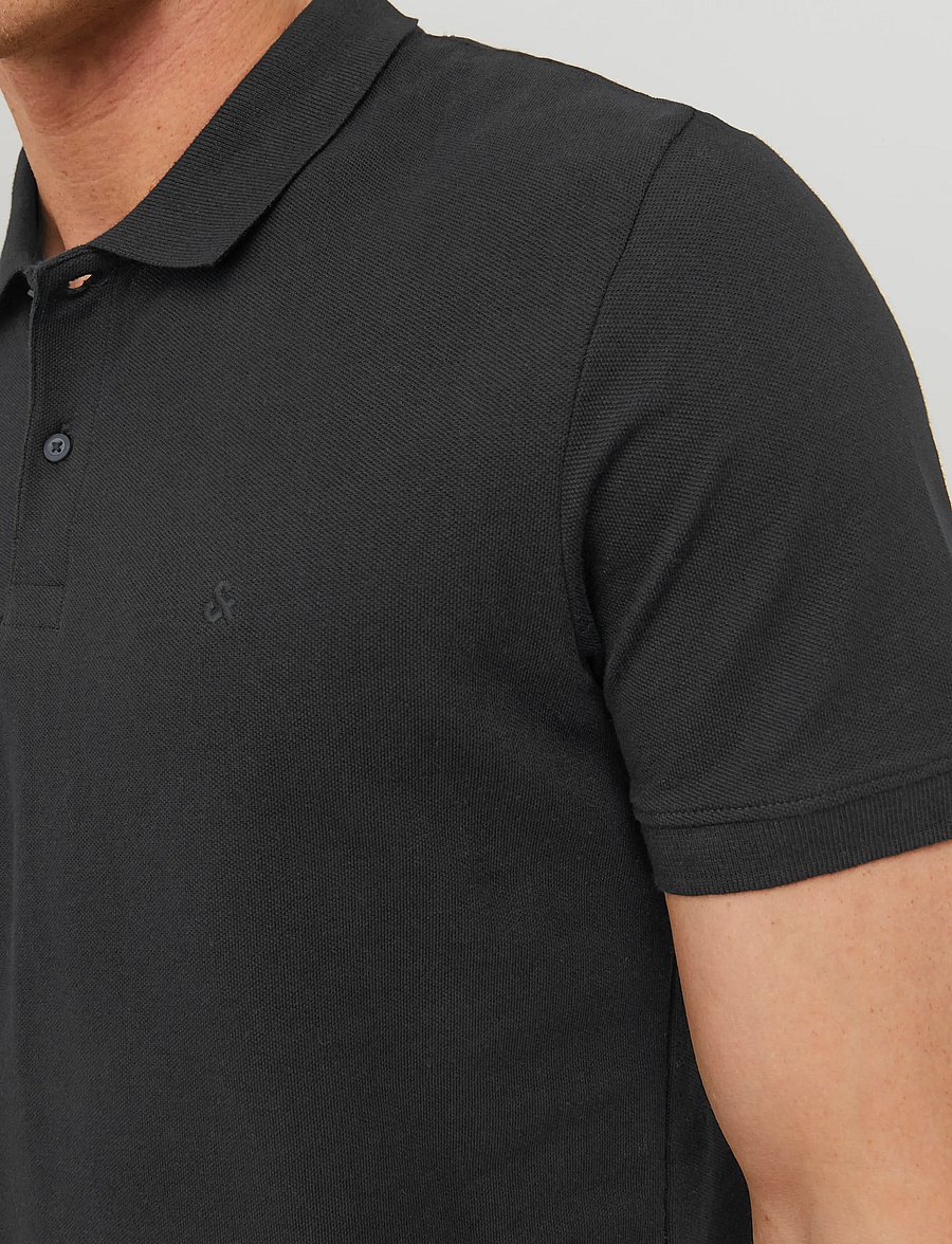 Jack & Jones - JJEBASIC POLO SS NOOS - kurzärmelig - black - 4
