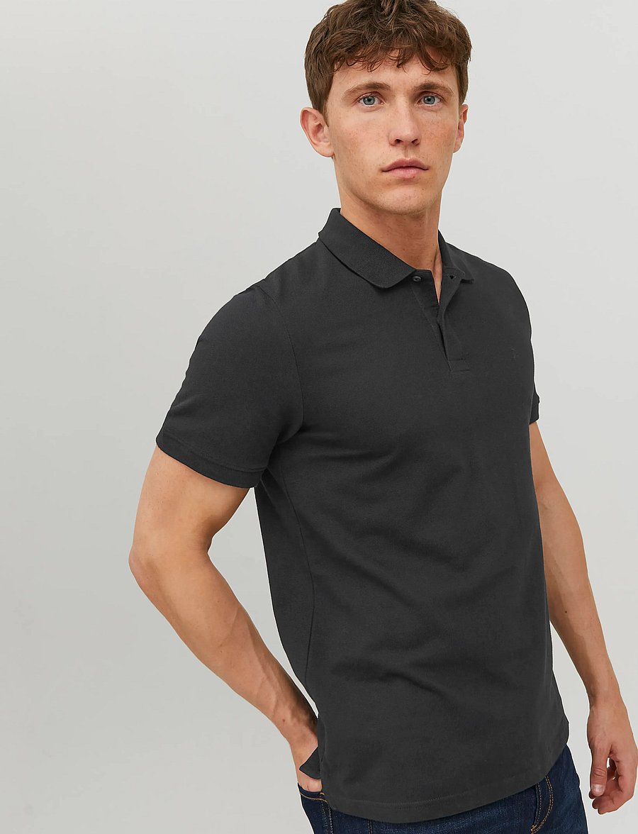 Jack & Jones - JJEBASIC POLO SS NOOS - lühikeste varrukatega polod - black - 5