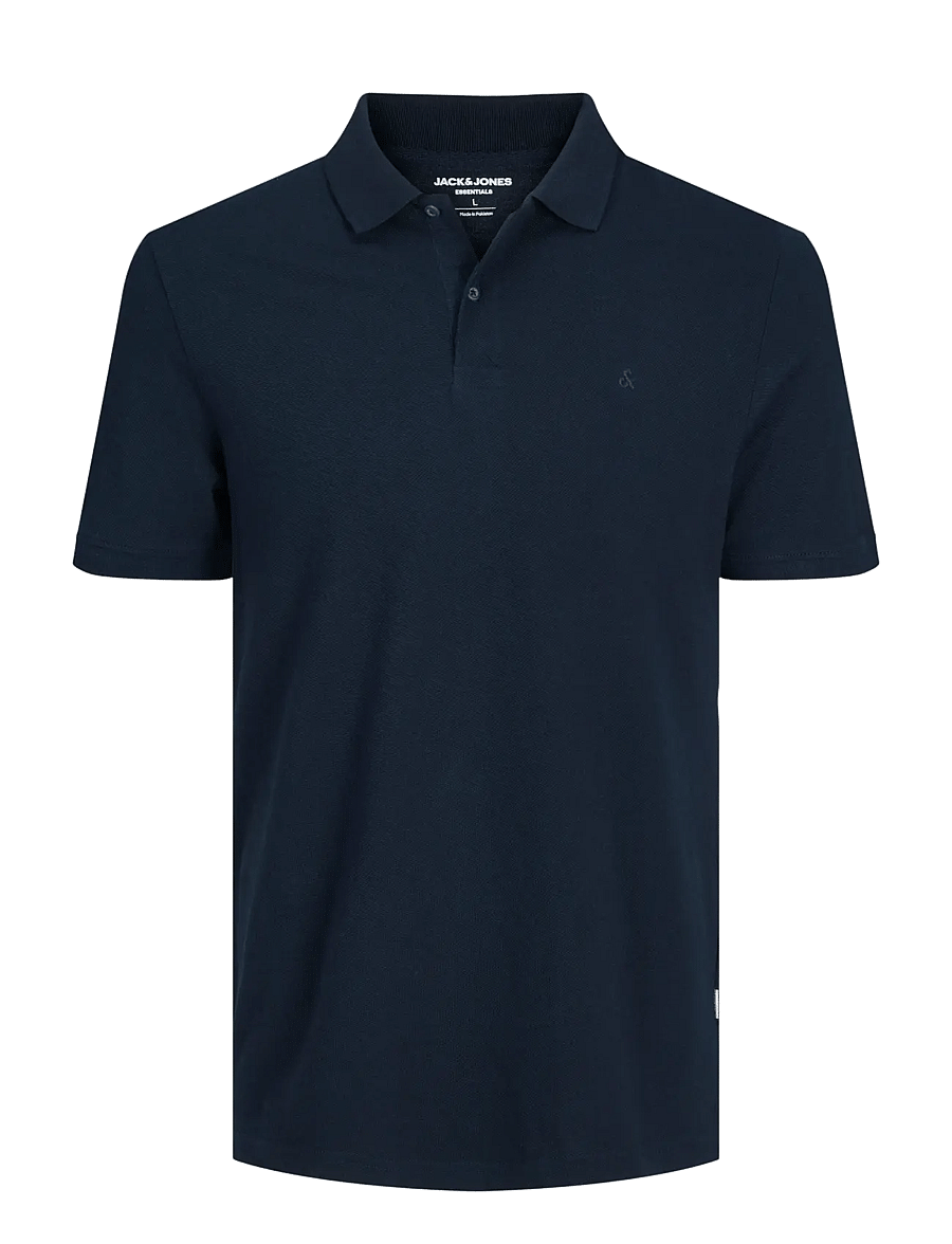 Jack & Jones - JJEBASIC POLO SS NOOS - short-sleeved polos - navy blazer - 1
