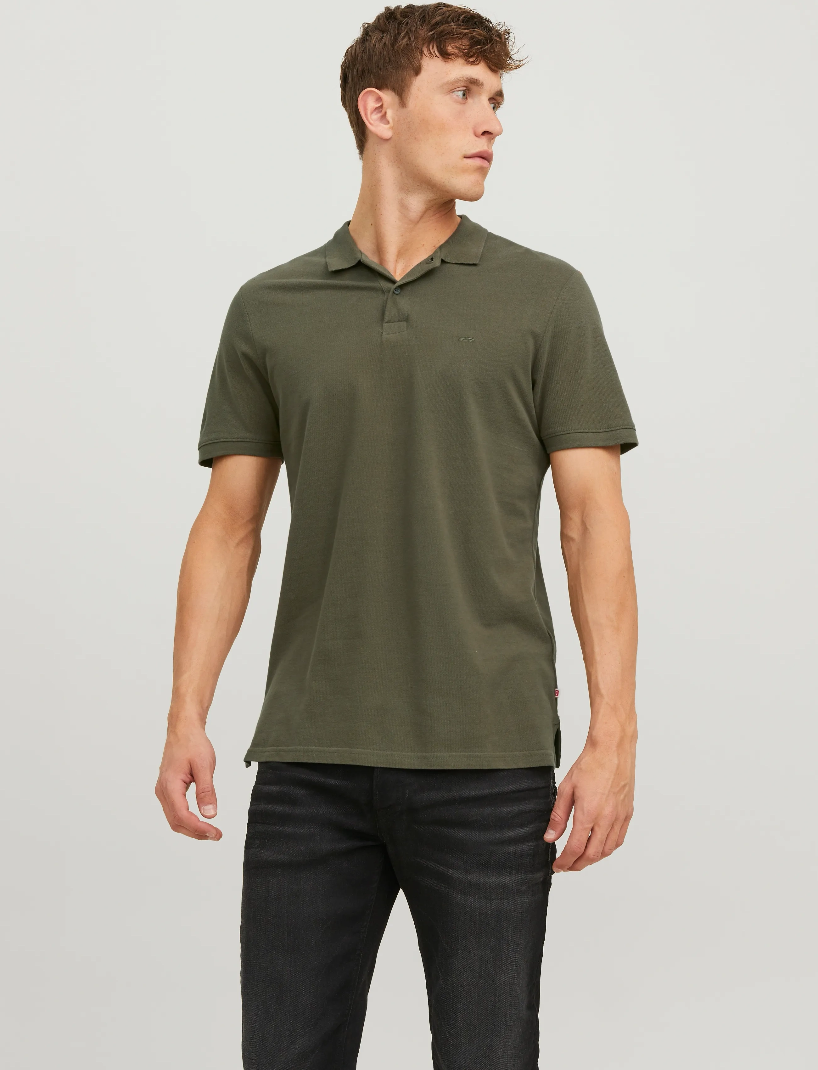 Polotröjor med korta ärmar Jack & Jones JJEBASIC POLO SS 10