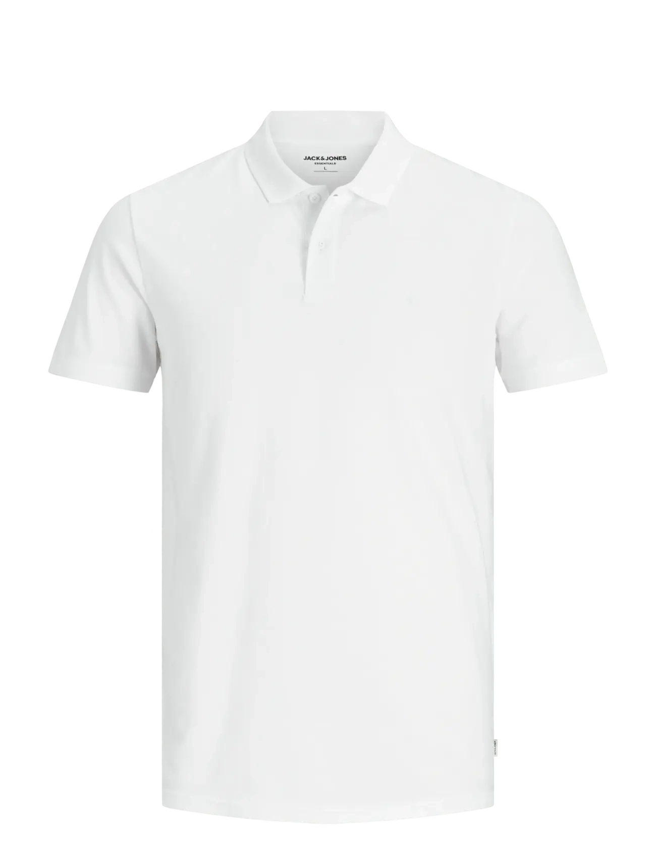 JACK & JONES Jjebasic Polo Ss Noos Weiß - XL - Herren