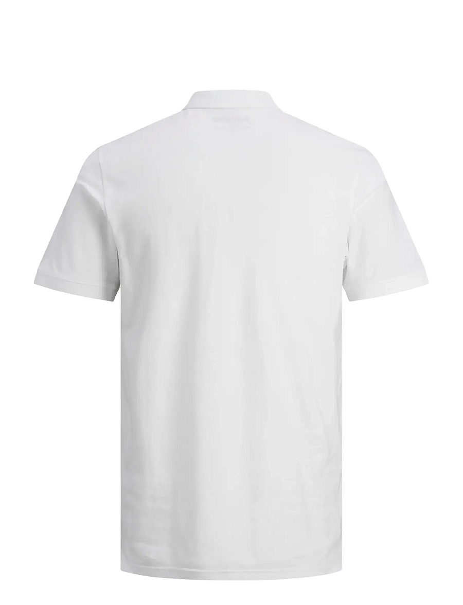 Jack & Jones - JJEBASIC POLO SS NOOS - short-sleeved polos - white - 2