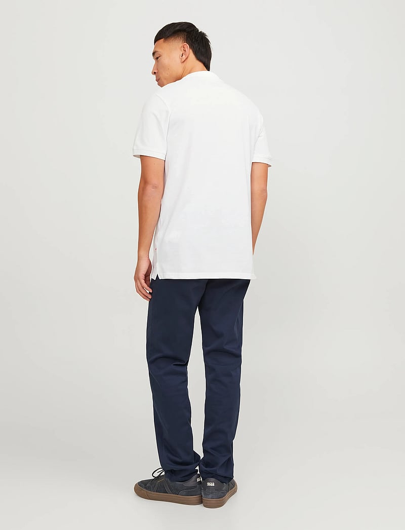 Jack & Jones - JJEBASIC POLO SS NOOS - kortärmade pikéer - white - 3