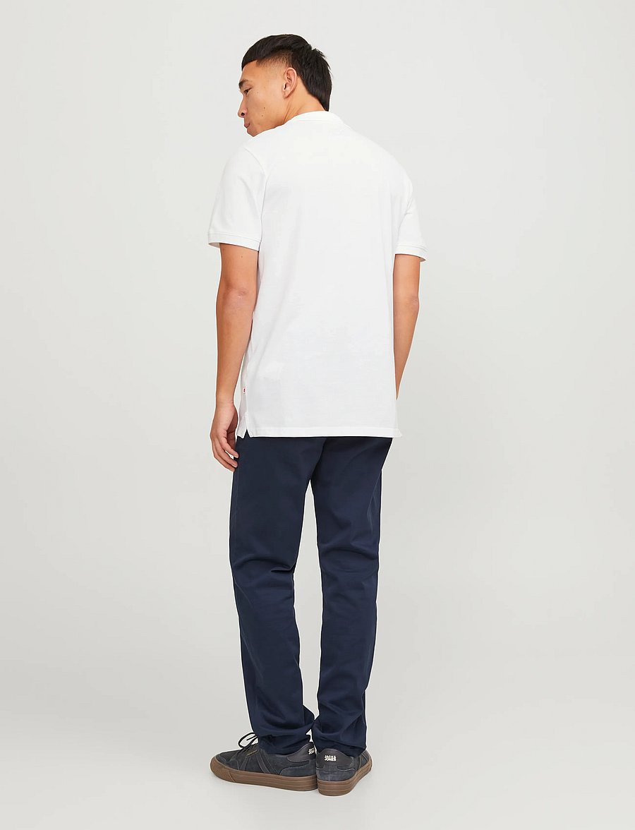 Jack & Jones - JJEBASIC POLO SS NOOS - short-sleeved polos - white - 3