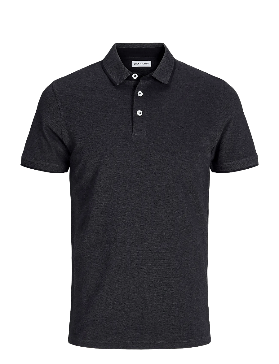 Jack & Jones - JJEPAULOS POLO SS NOOS - kurzärmelig - dark grey melange - 1