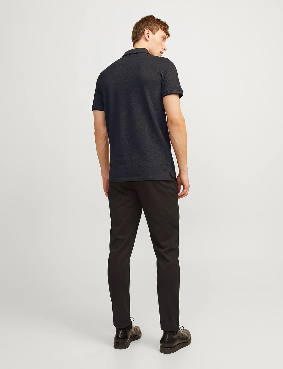 Jack & Jones - JJEPAULOS POLO SS NOOS - kurzärmelig - dark grey melange - 3