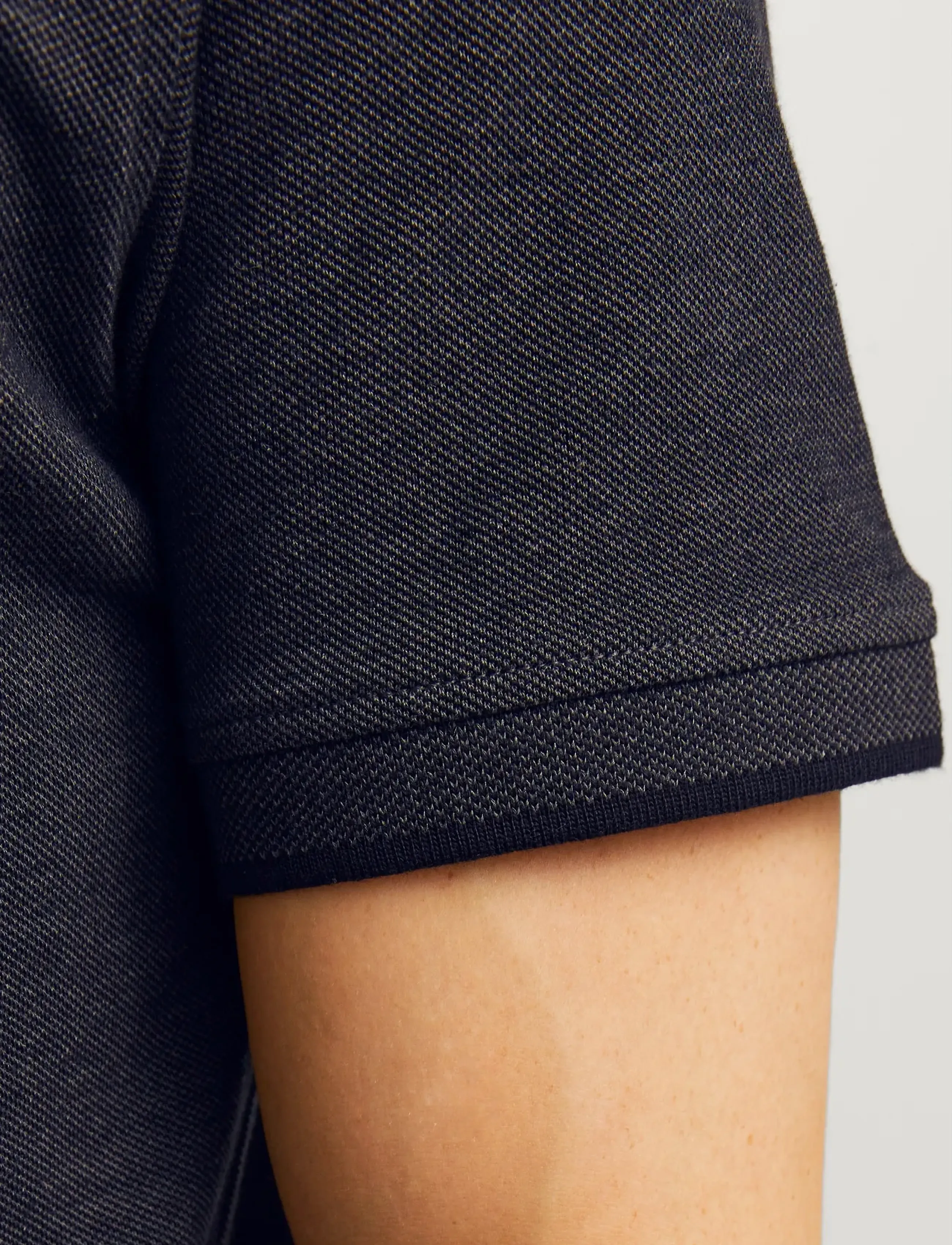 Jack & Jones - JJEPAULOS POLO SS NOOS - polos à manches courtes - dark grey melange - 5
