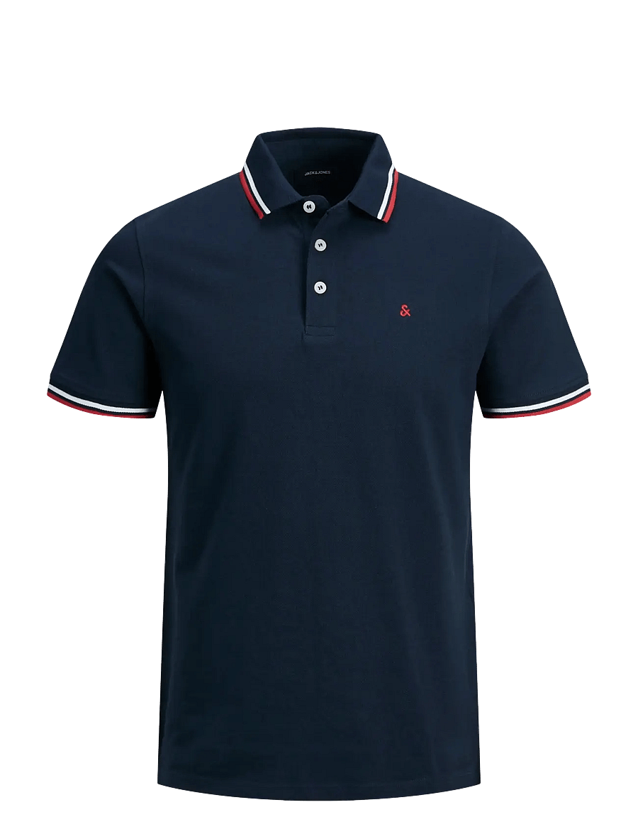 Jack & Jones - JJEPAULOS POLO SS NOOS - kurzärmelig - navy blazer - 1