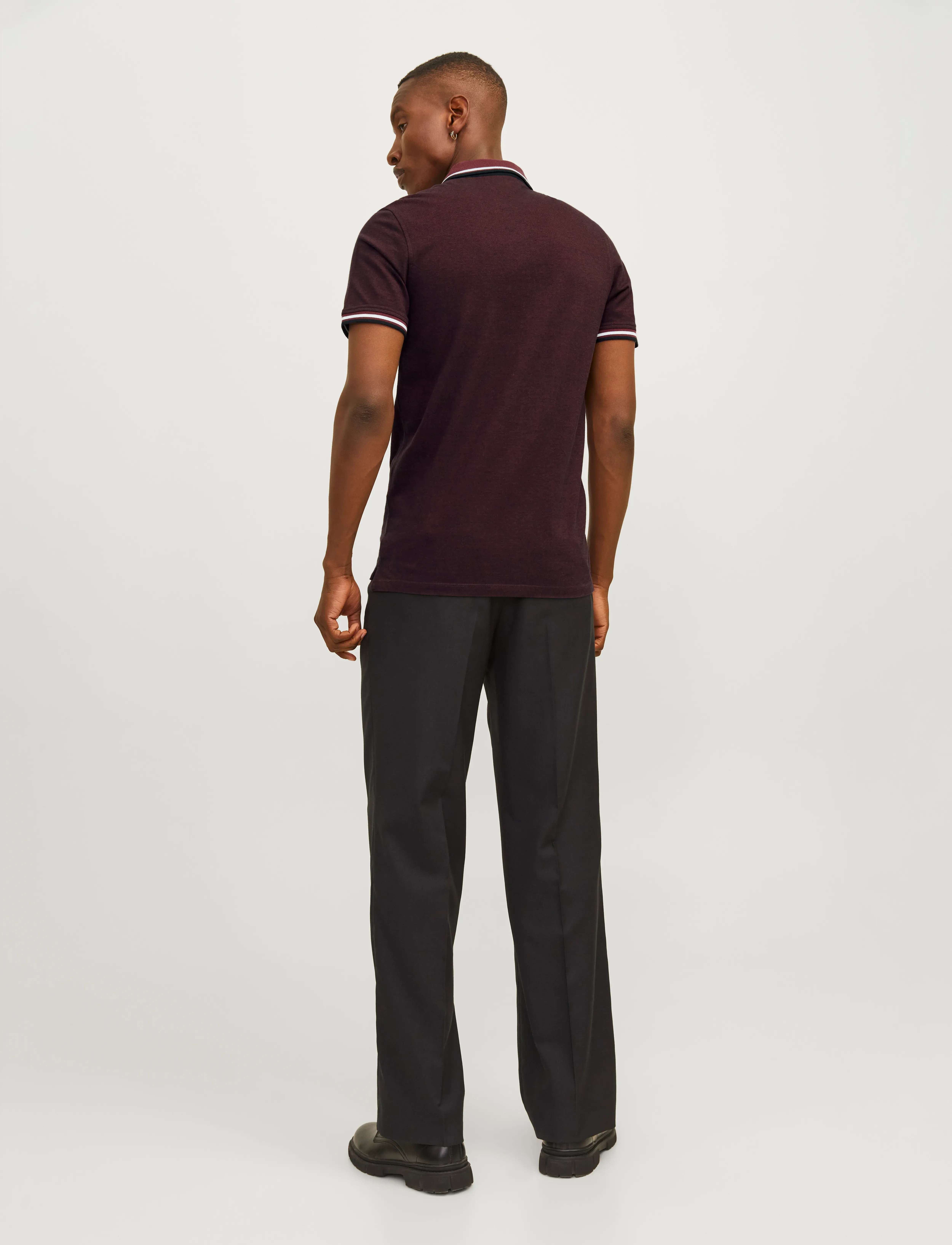 Jack & Jones - JJEPAULOS POLO SS NOOS - kortærmede poloer - port royale - 3