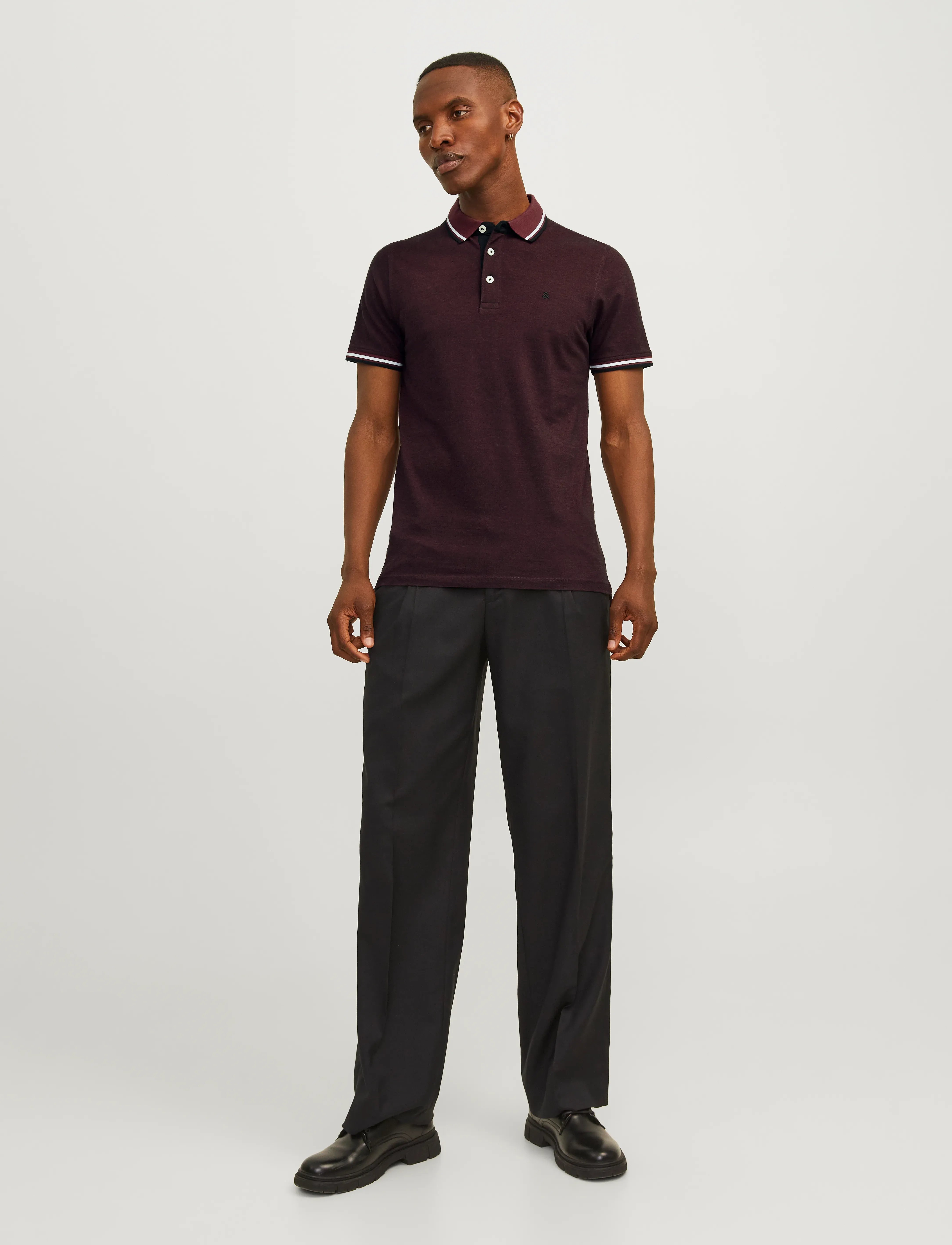 Jack & Jones - JJEPAULOS POLO SS NOOS - kortærmede poloer - port royale - 4