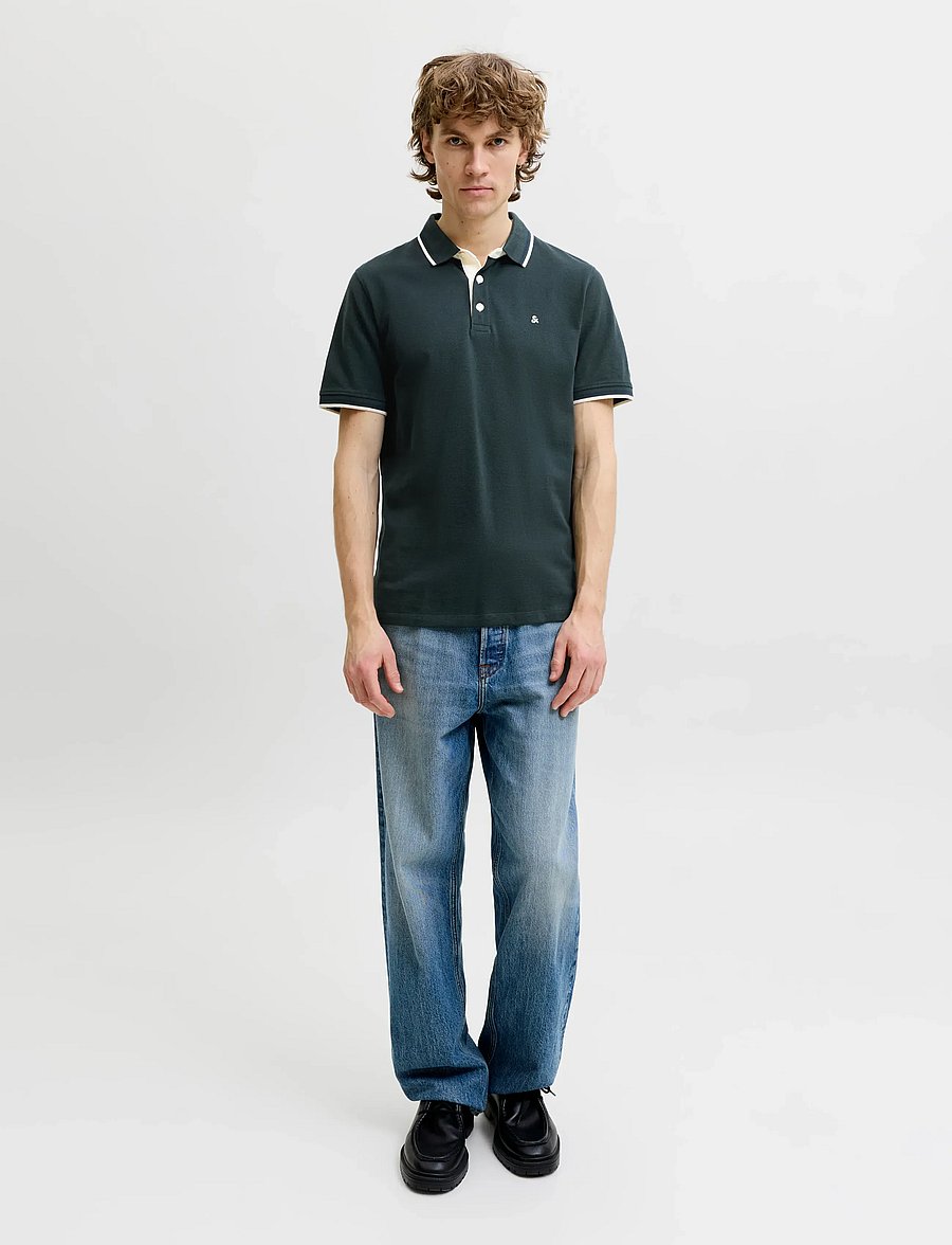 Jack & Jones - JJEPAULOS POLO SS NOOS - lühikeste varrukatega polod - scarab - 3