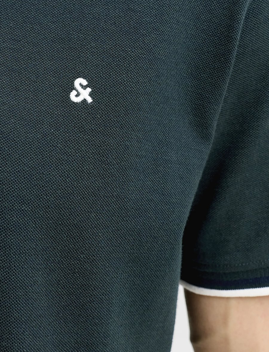 Jack & Jones - JJEPAULOS POLO SS NOOS - lühikeste varrukatega polod - scarab - 4