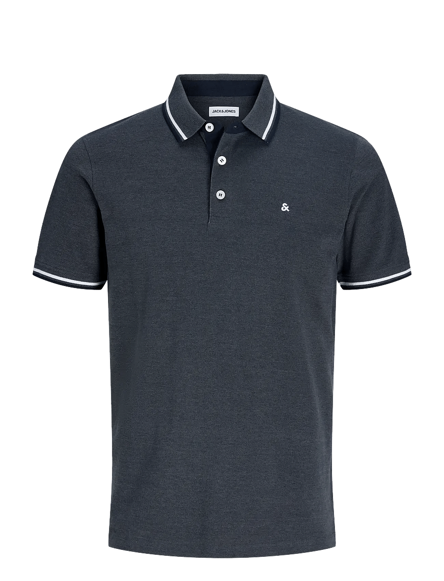 Jack & Jones - JJEPAULOS POLO SS NOOS - short-sleeved polos - turbulence - 1