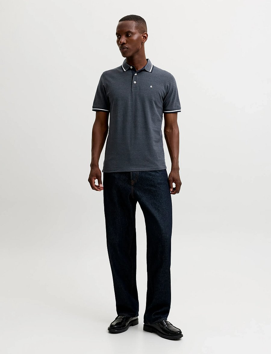 Jack & Jones - JJEPAULOS POLO SS NOOS - short-sleeved polos - turbulence - 3