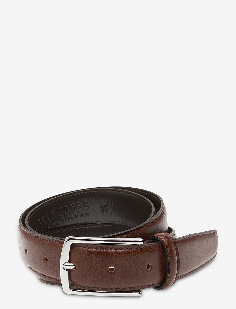 Jack & Jones - JACCHRISTOPHER BELT NOOS - klassiska skärp - cognac - 1