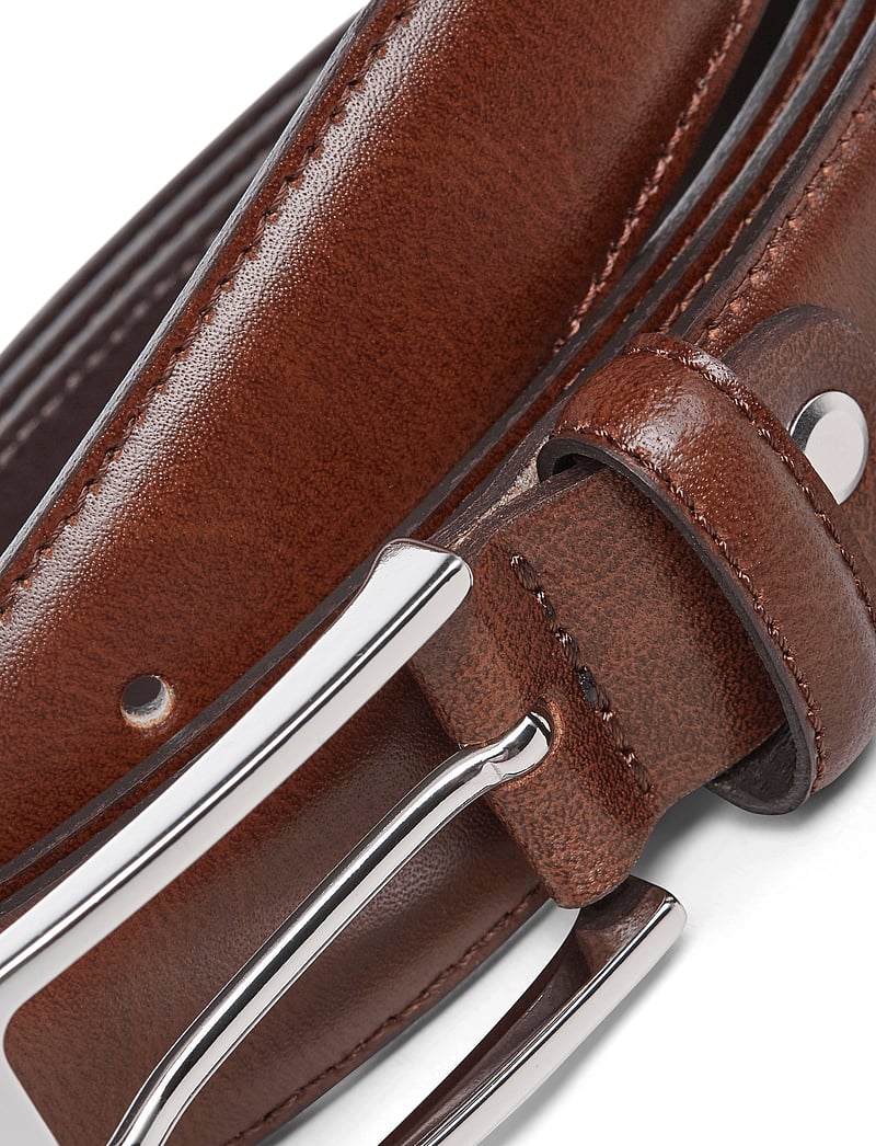 Jack & Jones - JACCHRISTOPHER BELT NOOS - classic belts - cognac - 4