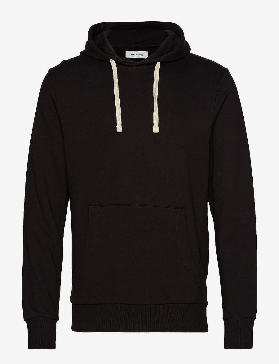 Jack & Jones - JJEHOLMEN SWEAT HOOD - black - 0