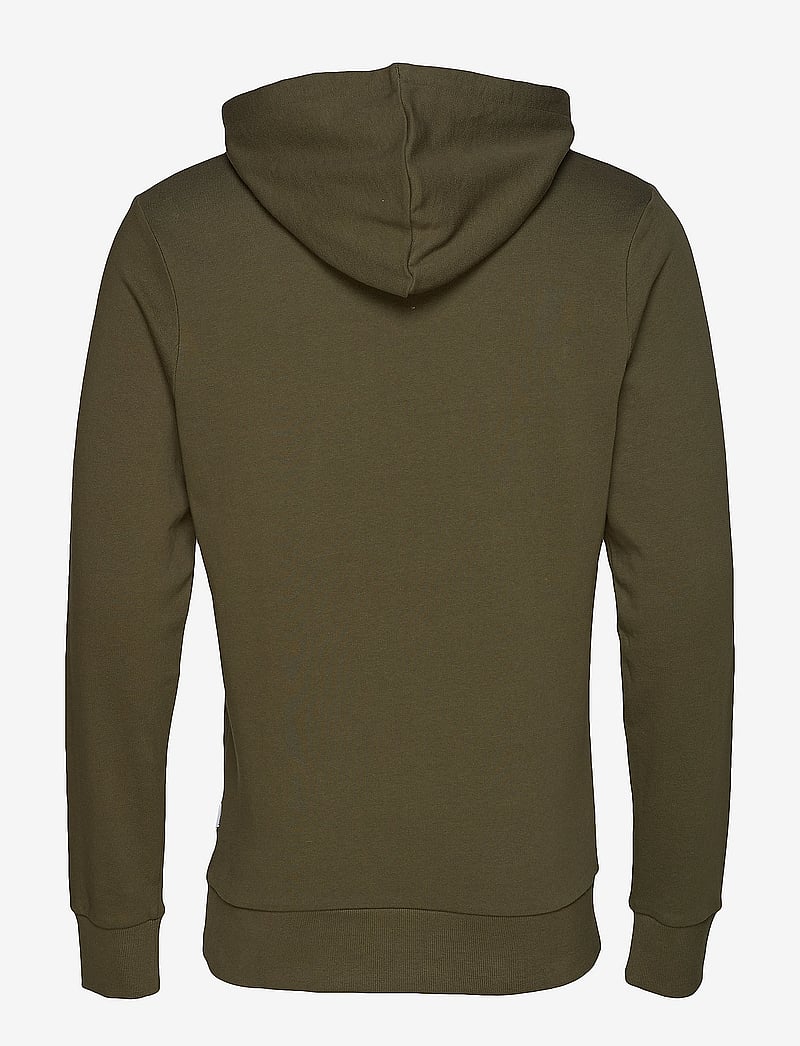 Jack & Jones - JJEHOLMEN SWEAT HOOD - olive night - 1