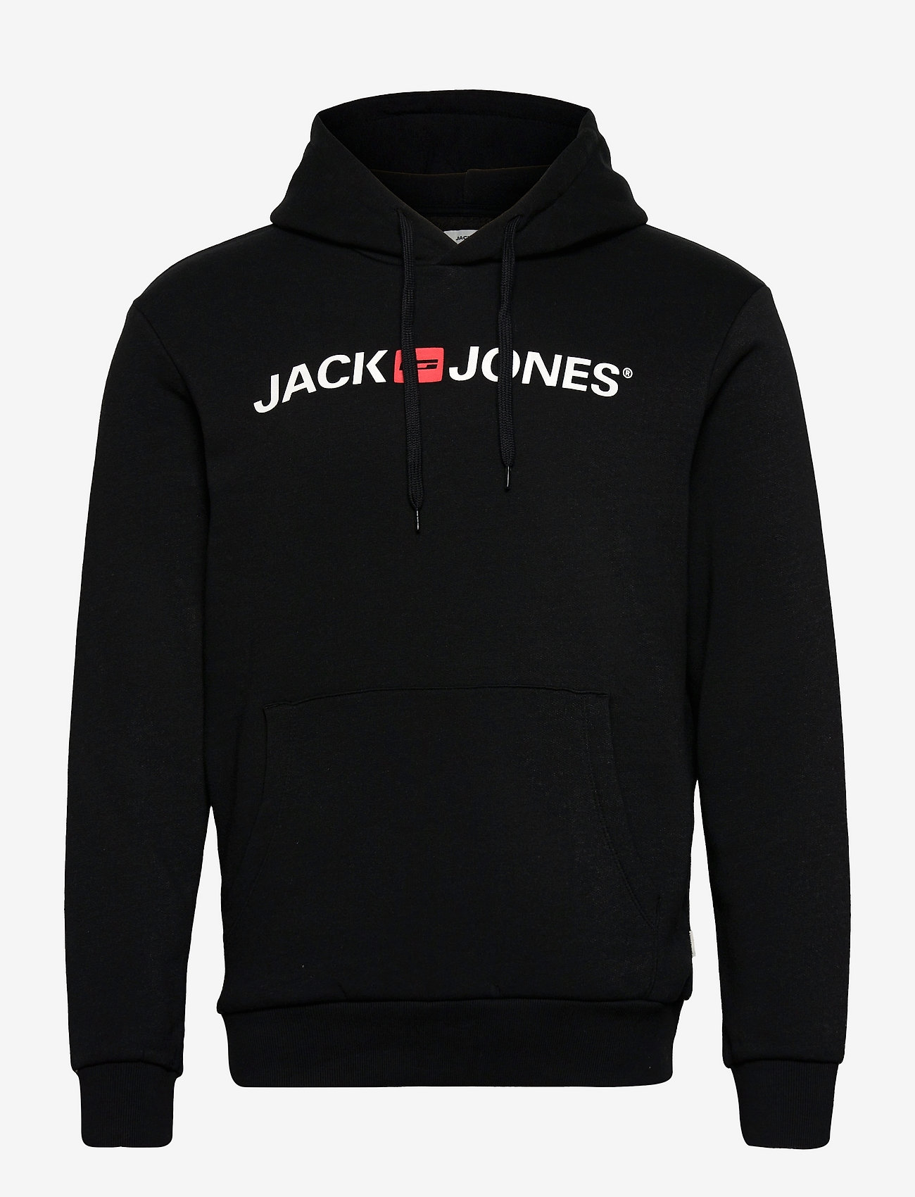 Jack & Jones - JJECORP OLD LOGO SWEAT HOOD NOOS - hoodies - black - 1