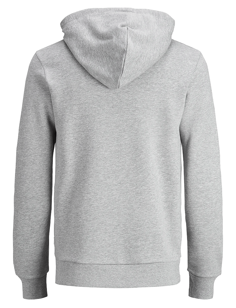 Jack & Jones - JJECORP OLD LOGO SWEAT HOOD NOOS - kapuzenpullover - light grey melange - 2