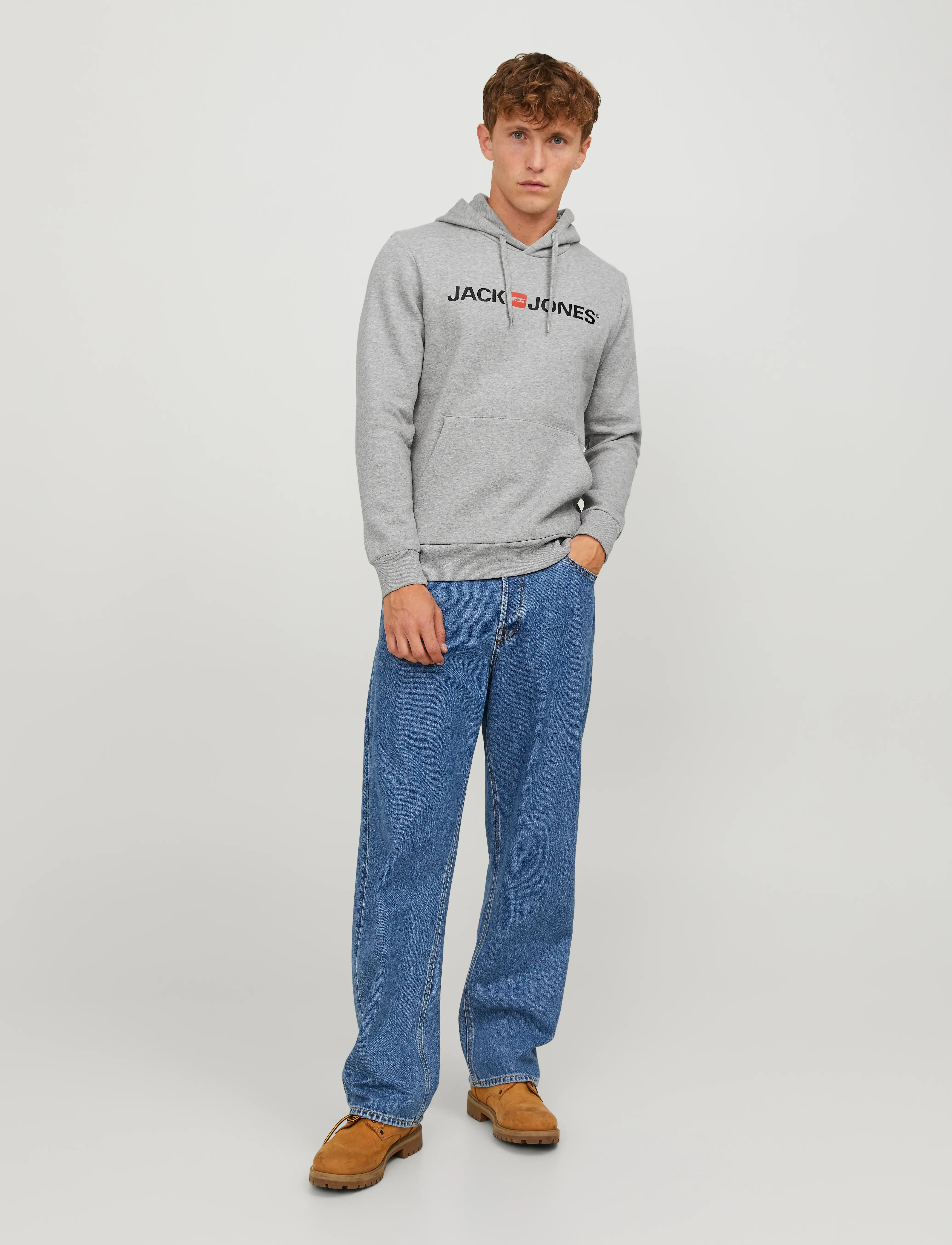 JACK & JONES Jjecorp Old Logo Sweat Hood Noos hoodies herr – bild 5