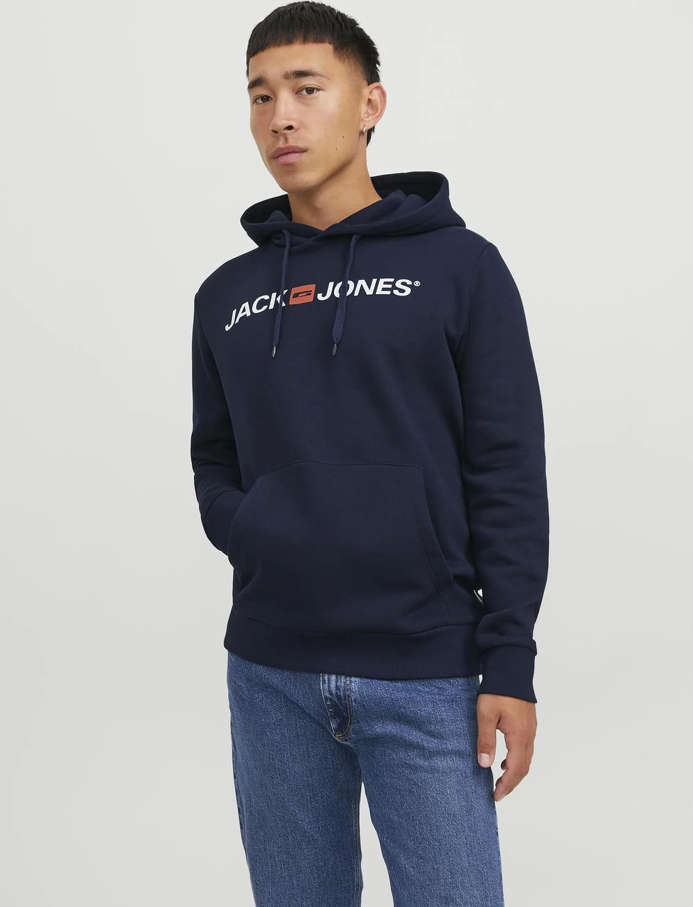 Jack & Jones Jjecorp Old Logo Sweat Hood Noos - Hoodies 