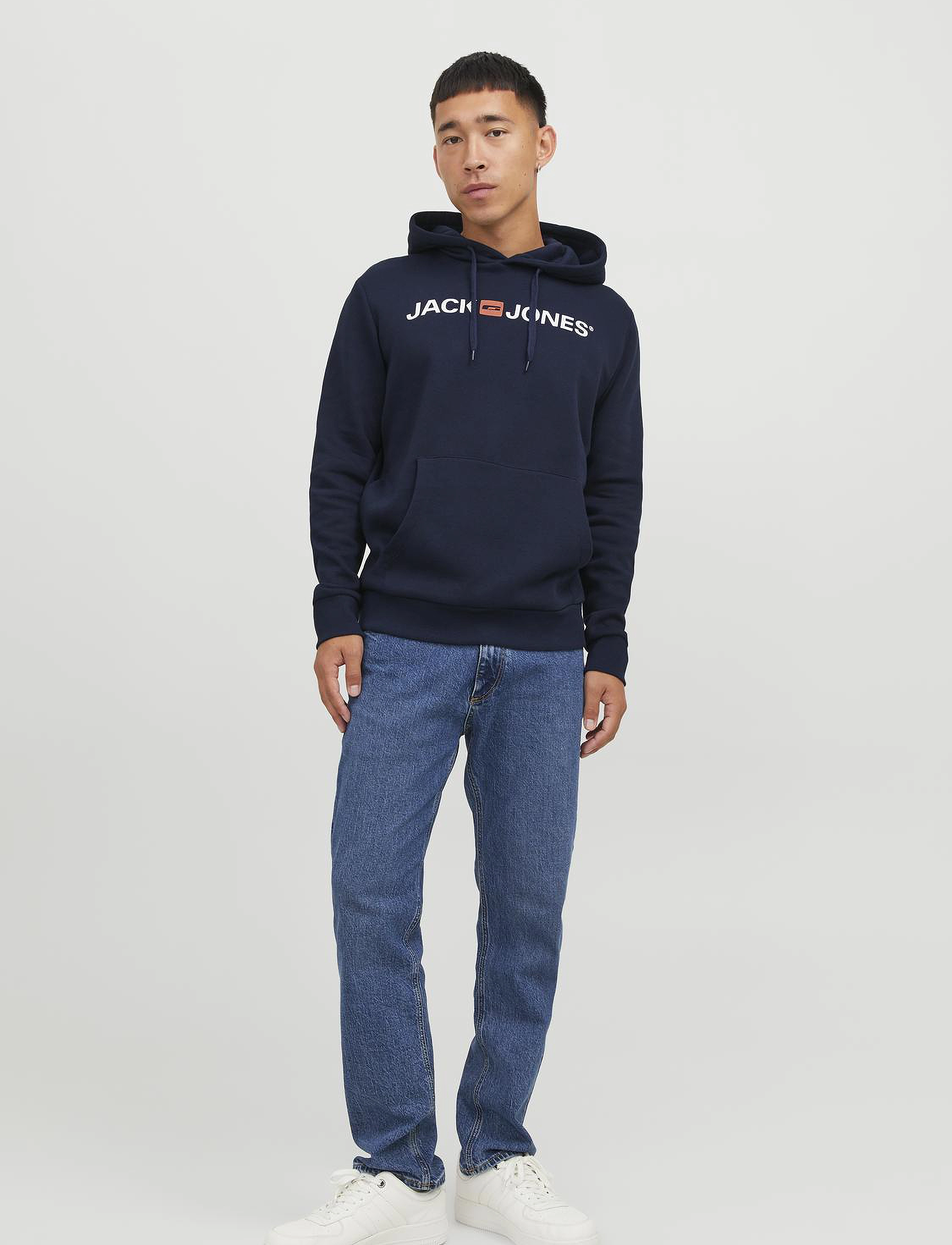 JACK & JONES Jjecorp Old Logo Sweat Hood Noos hoodies herr – bild 6