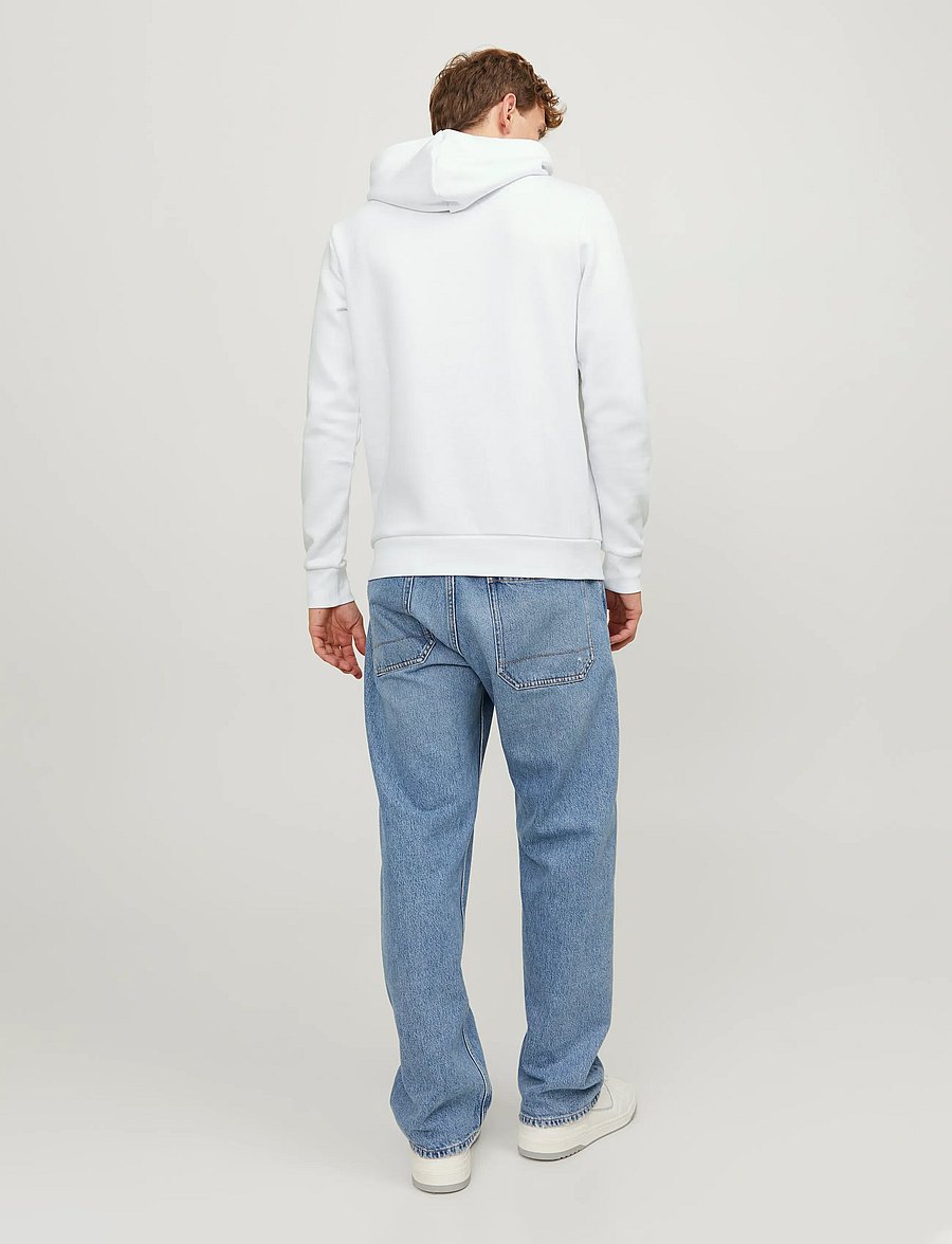 Jack & Jones - JJECORP OLD LOGO SWEAT HOOD NOOS - kapuzenpullover - white - 2