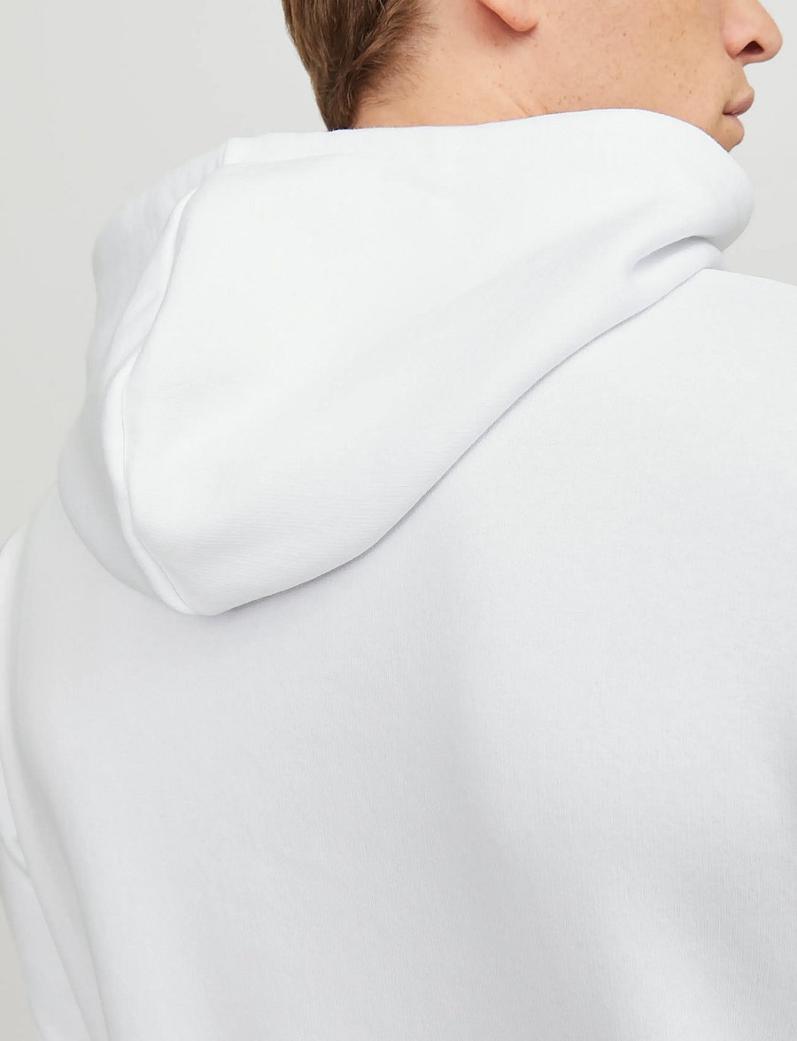 Jack & Jones - JJECORP OLD LOGO SWEAT HOOD NOOS - kapuzenpullover - white - 4