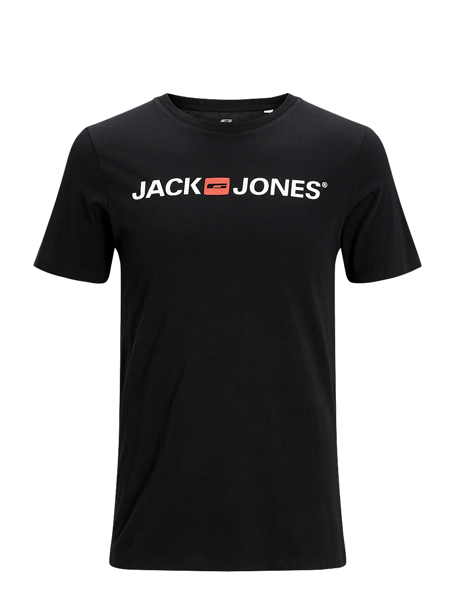 Jack & Jones - JJECORP OLD LOGO TEE SS O-NECK NOOS - lühikeste varrukatega t-särgid - black - 1