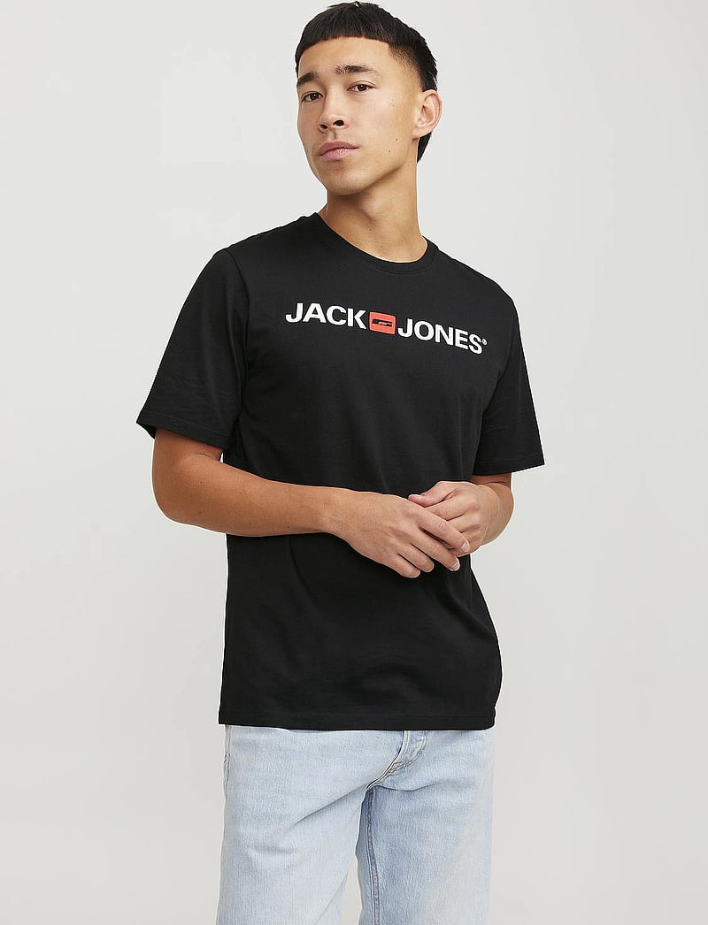 Jack & Jones - JJECORP OLD LOGO TEE SS O-NECK NOOS - kurzärmelig - black - 0