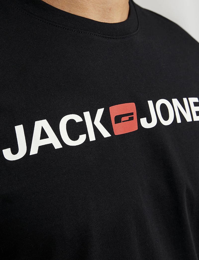 Jack & Jones - JJECORP OLD LOGO TEE SS O-NECK NOOS - kurzärmelig - black - 4
