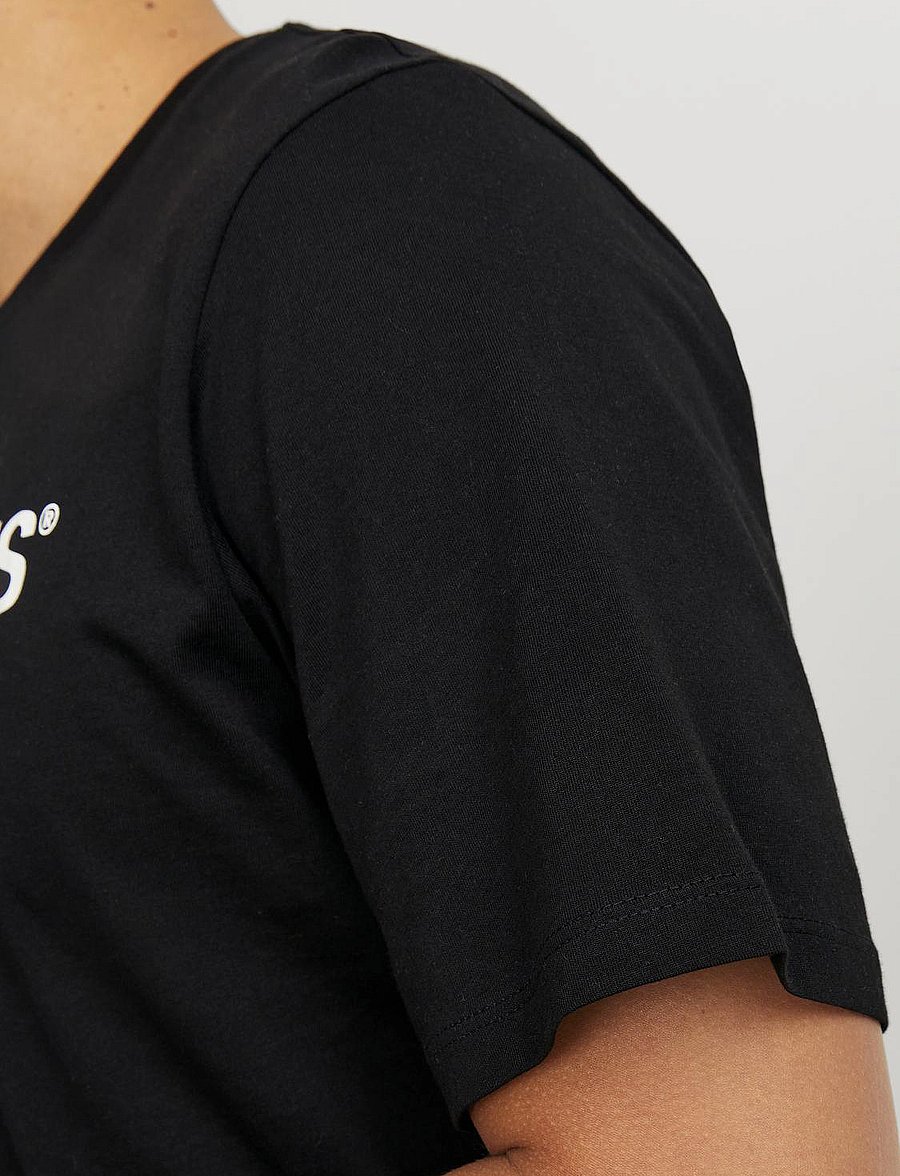Jack & Jones - JJECORP OLD LOGO TEE SS O-NECK NOOS - kurzärmelig - black - 5