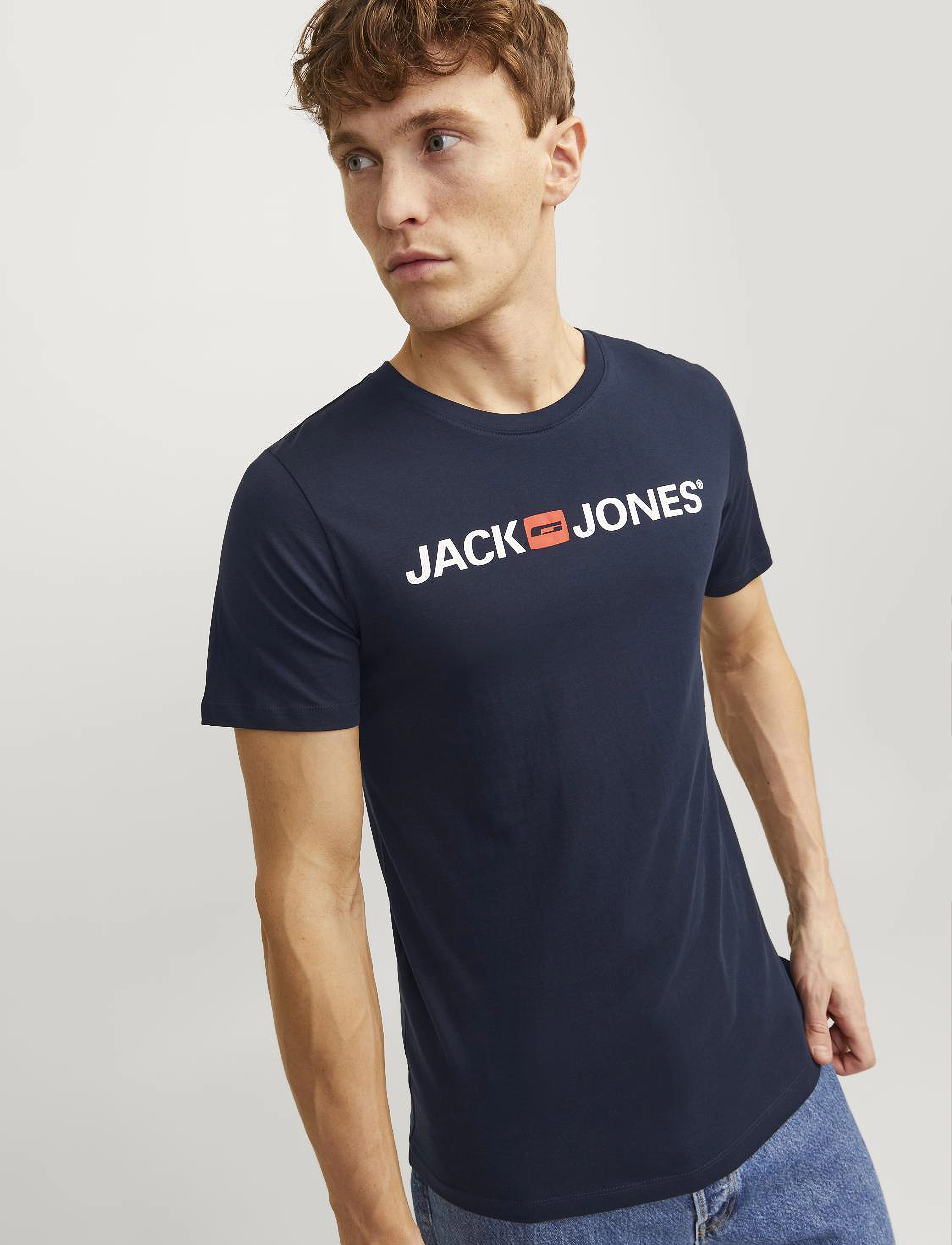 JACK & JONES Jjecorp Old Logo Tee Ss O-Neck Noos t-shirts - bas herr – bild 6