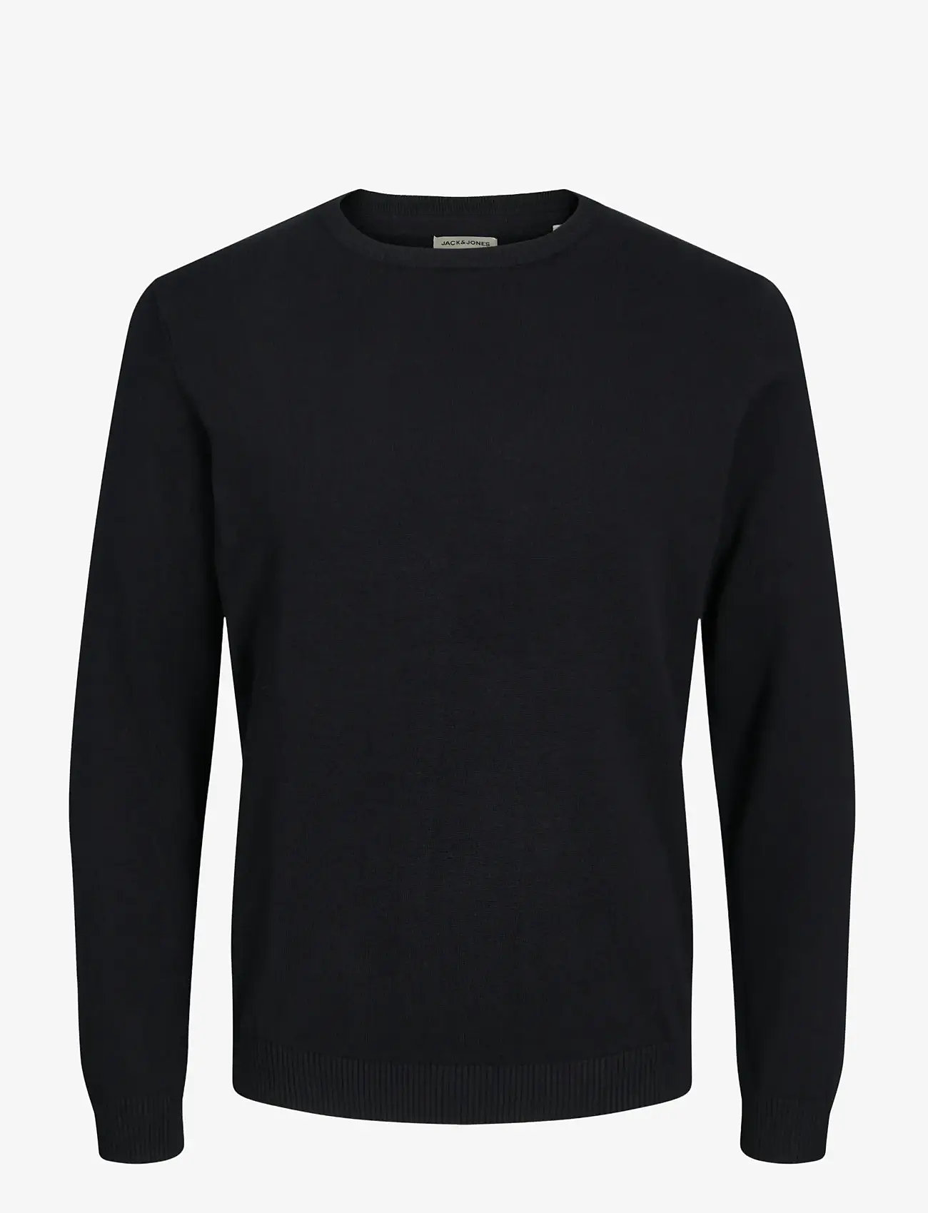 Jack & Jones - JJEBASIC KNIT CREW NECK NOOS - rund hals - black - 1