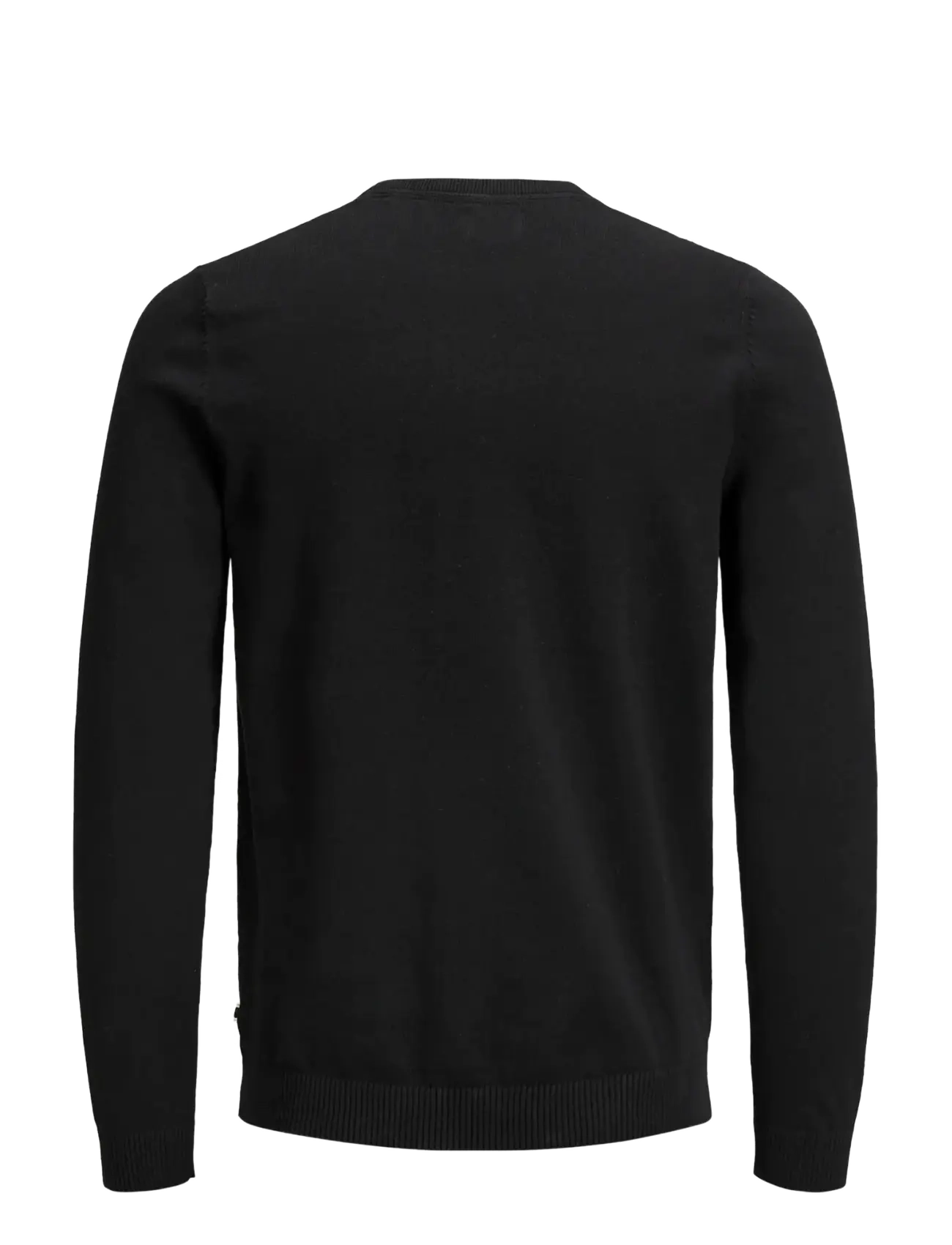Jack & Jones - JJEBASIC KNIT CREW NECK NOOS - Ümmarguse kaelusega kudumid - black - 2