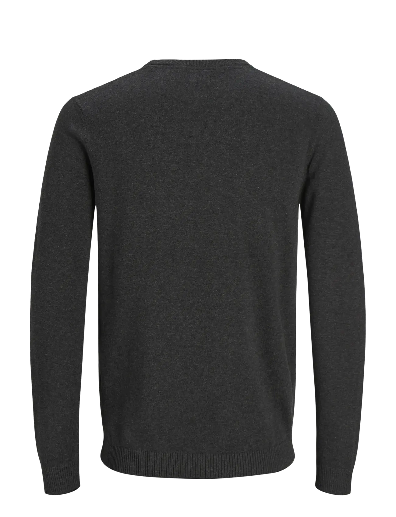 Jack & Jones - JJEBASIC KNIT CREW NECK NOOS - rundhals - dark grey melange - 2