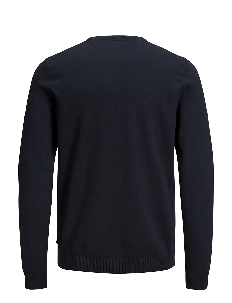 Jack & Jones - JJEBASIC KNIT CREW NECK NOOS - round necks - navy blazer - 2