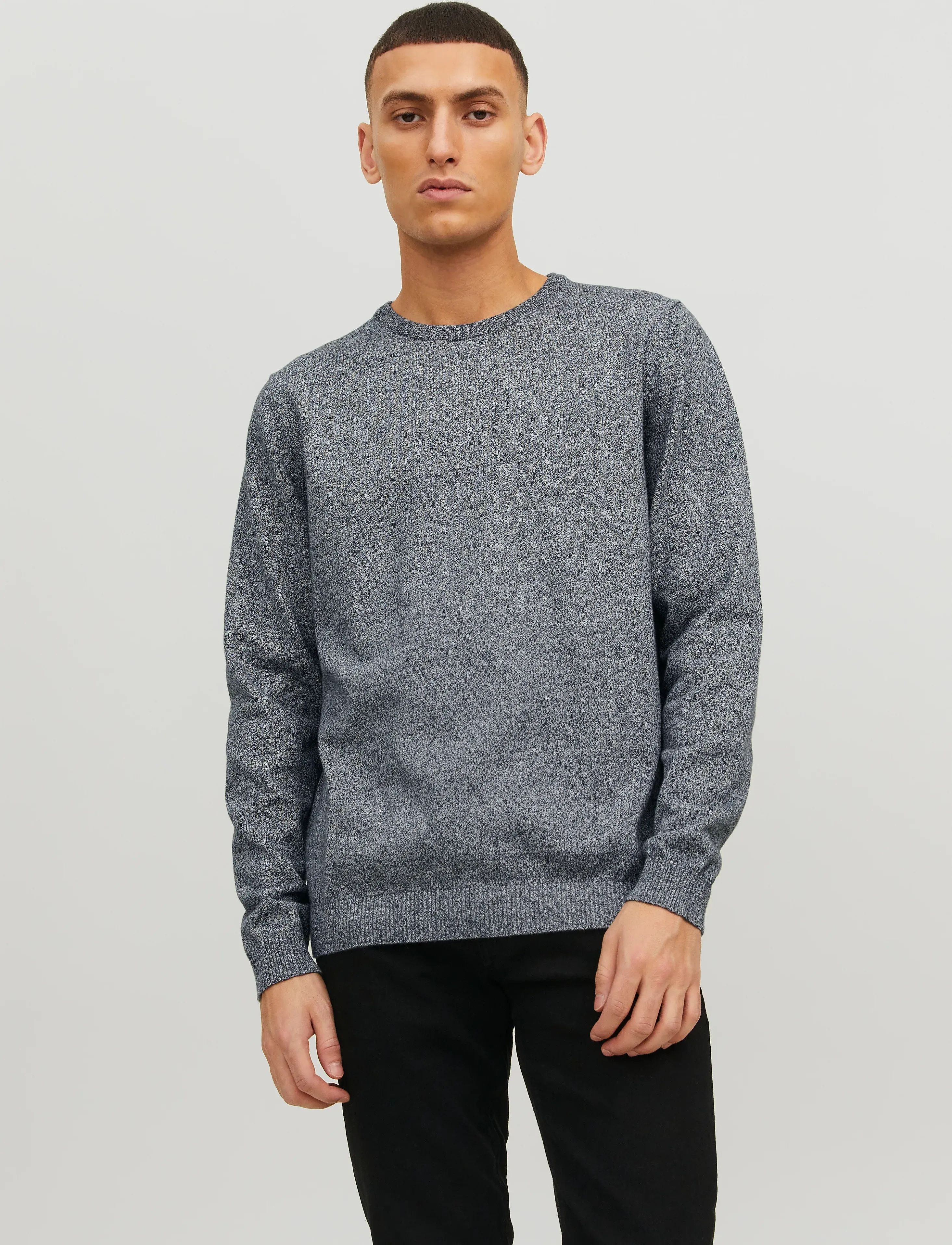 JACK & JONES Jorbasic Knit Crew Neck Noos stickade tröjor herr – bild 2