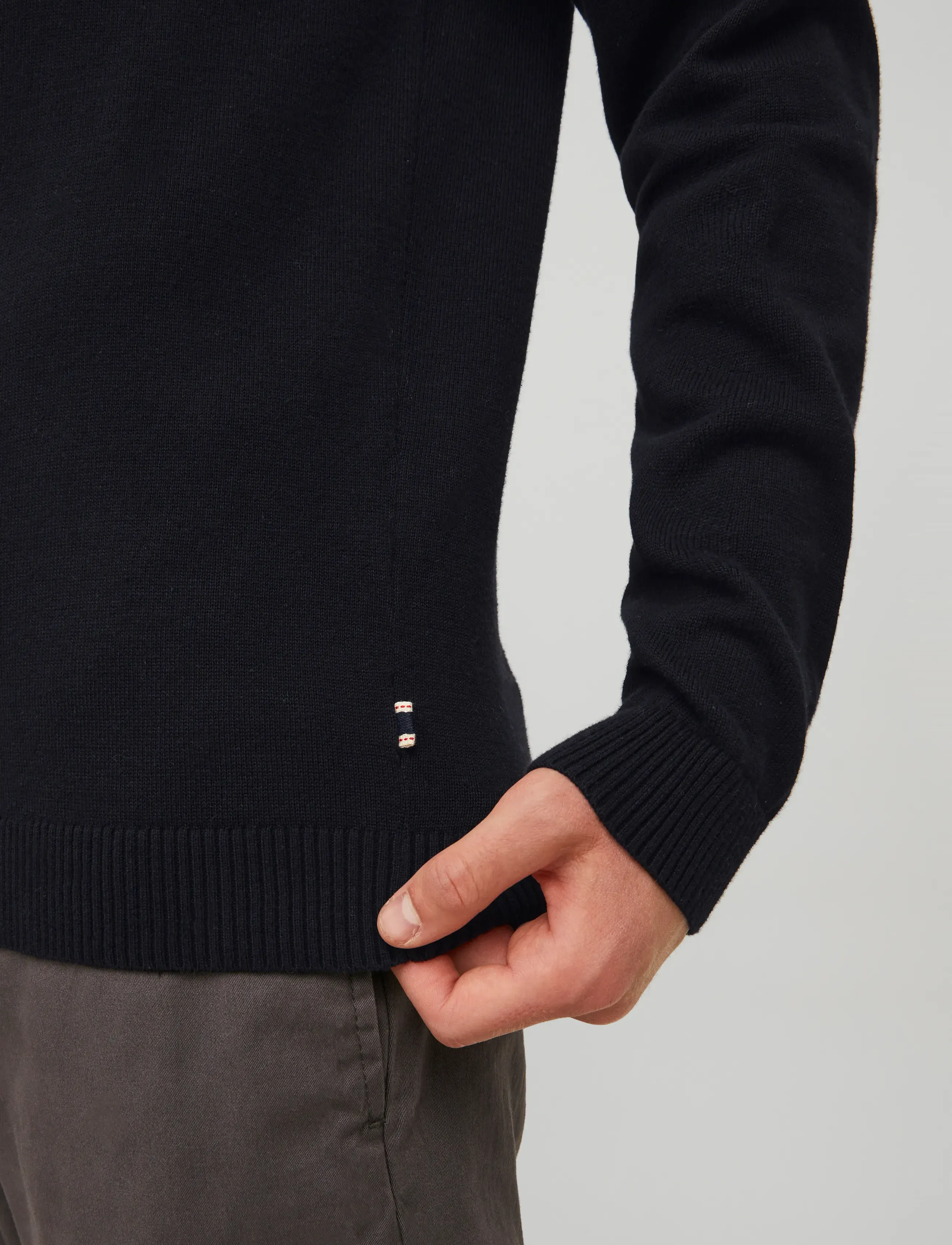 Jack & Jones - JJEBASIC KNIT V-NECK NOOS - v-ringat - black - 3