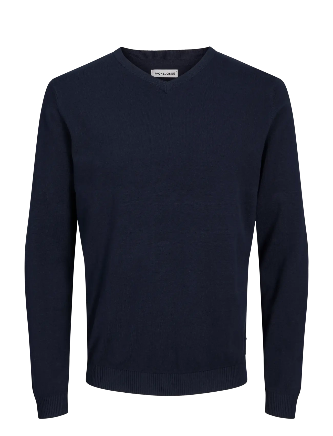 Jack & Jones JJEBASIC KNIT V-NECK NOOS - Riided - NAVY BLAZER / navy