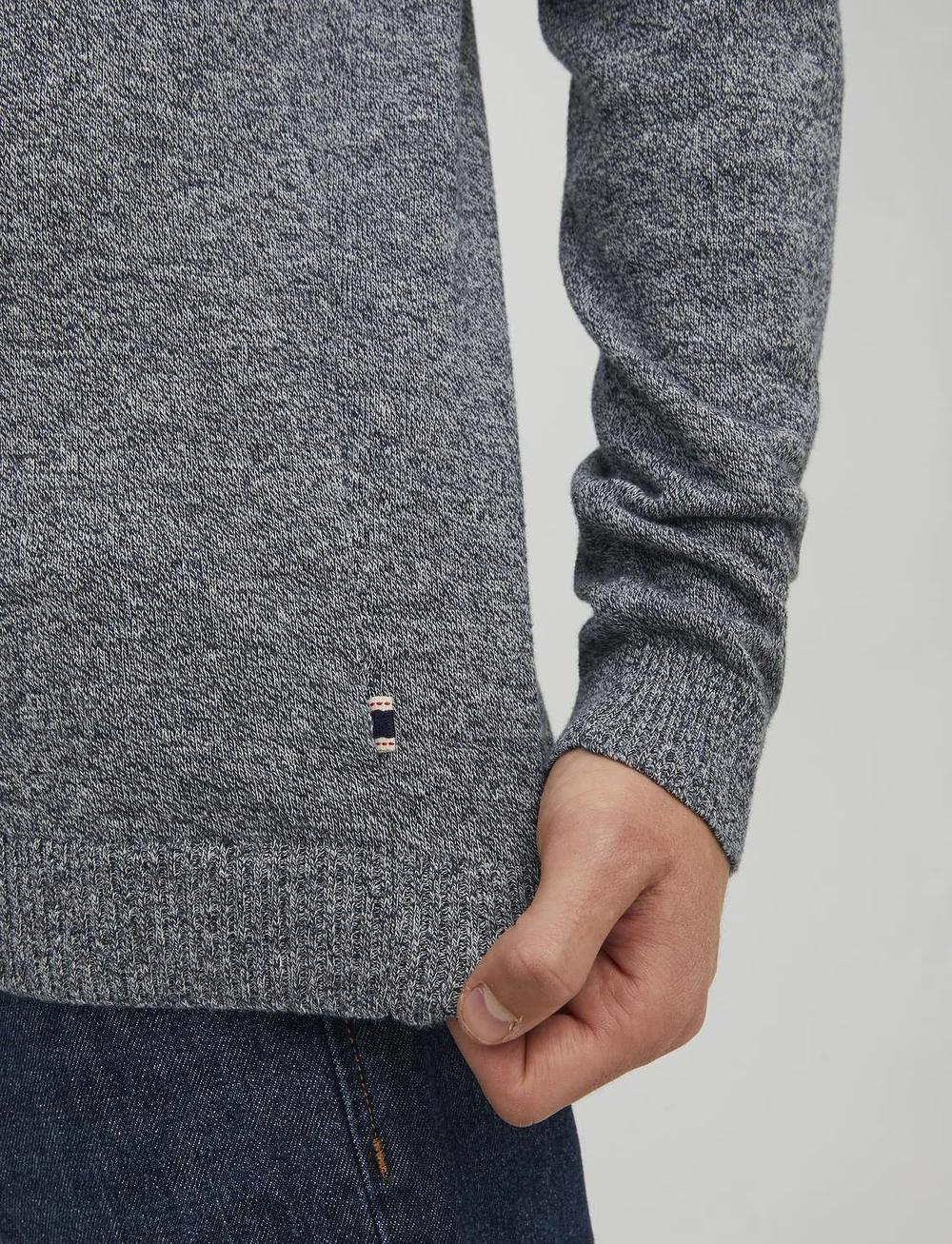 Jack & Jones - JJEBASIC KNIT V-NECK NOOS - v-hals - navy blazer - 5