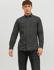 Jack & Jones - JJESHERIDAN SHIRT L/S NOOS - denim shirts - black denim - 2